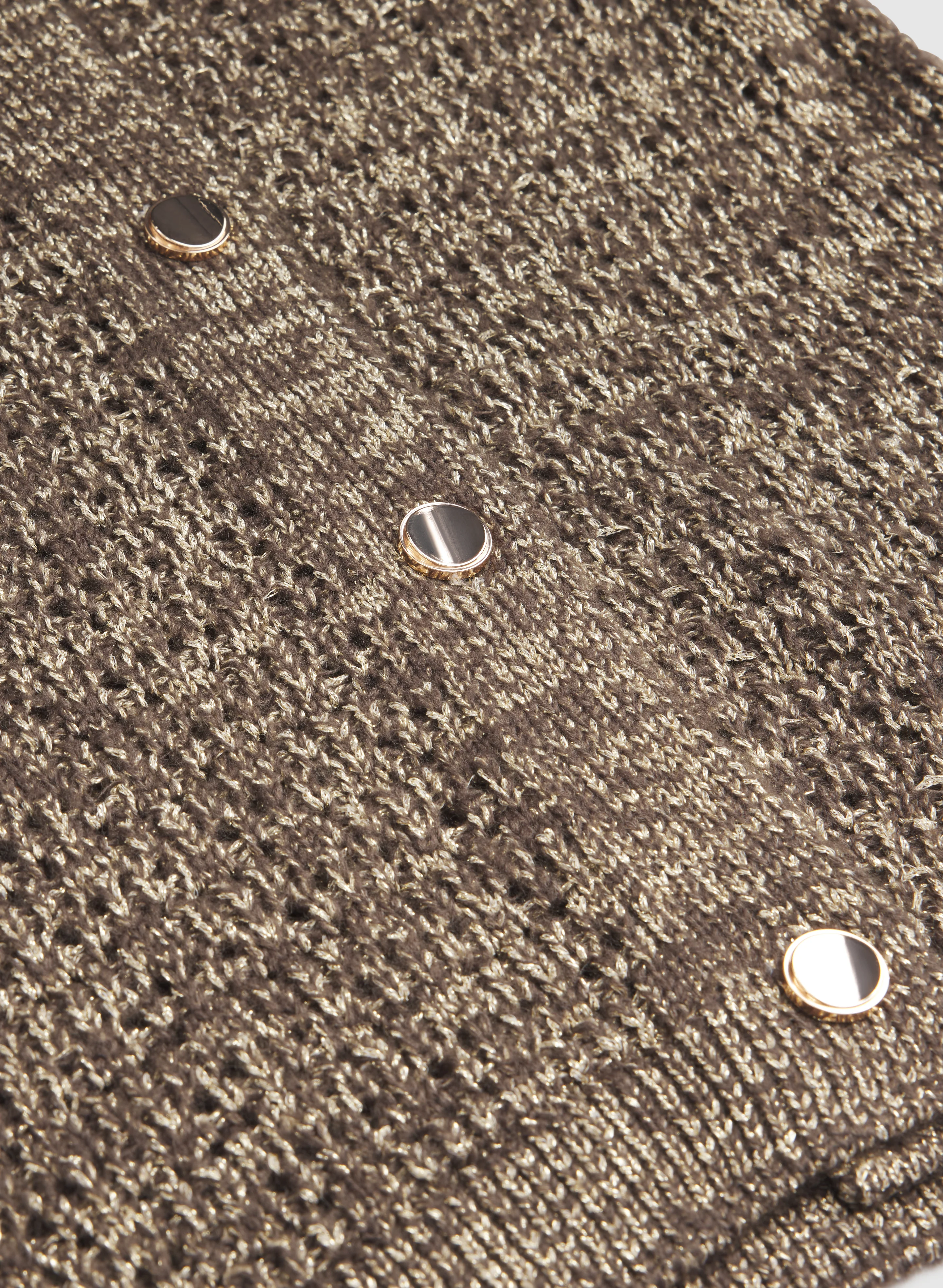 Bouclé Button-Down Cardigan - Image 6
