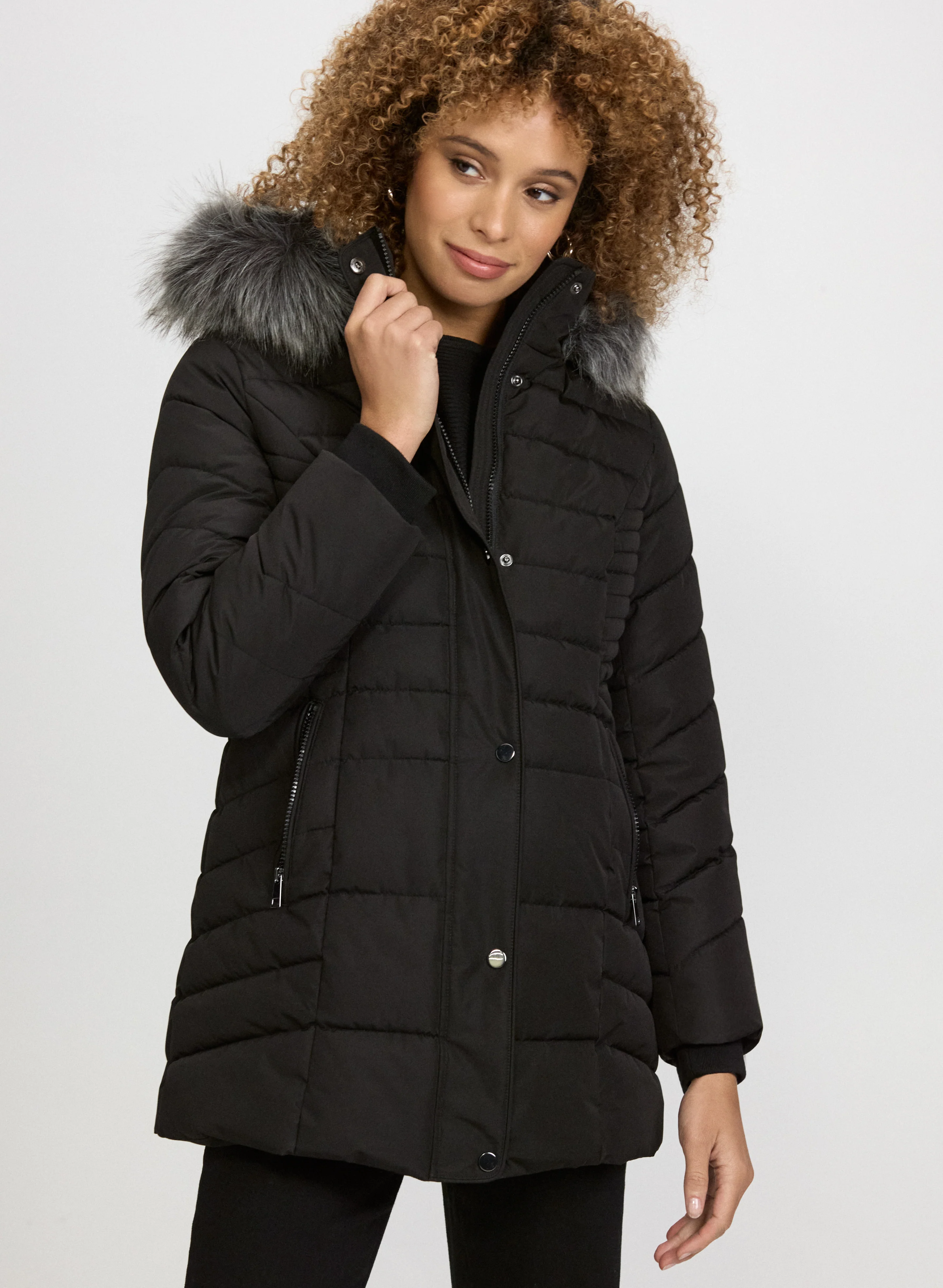 Box Quilted Coat