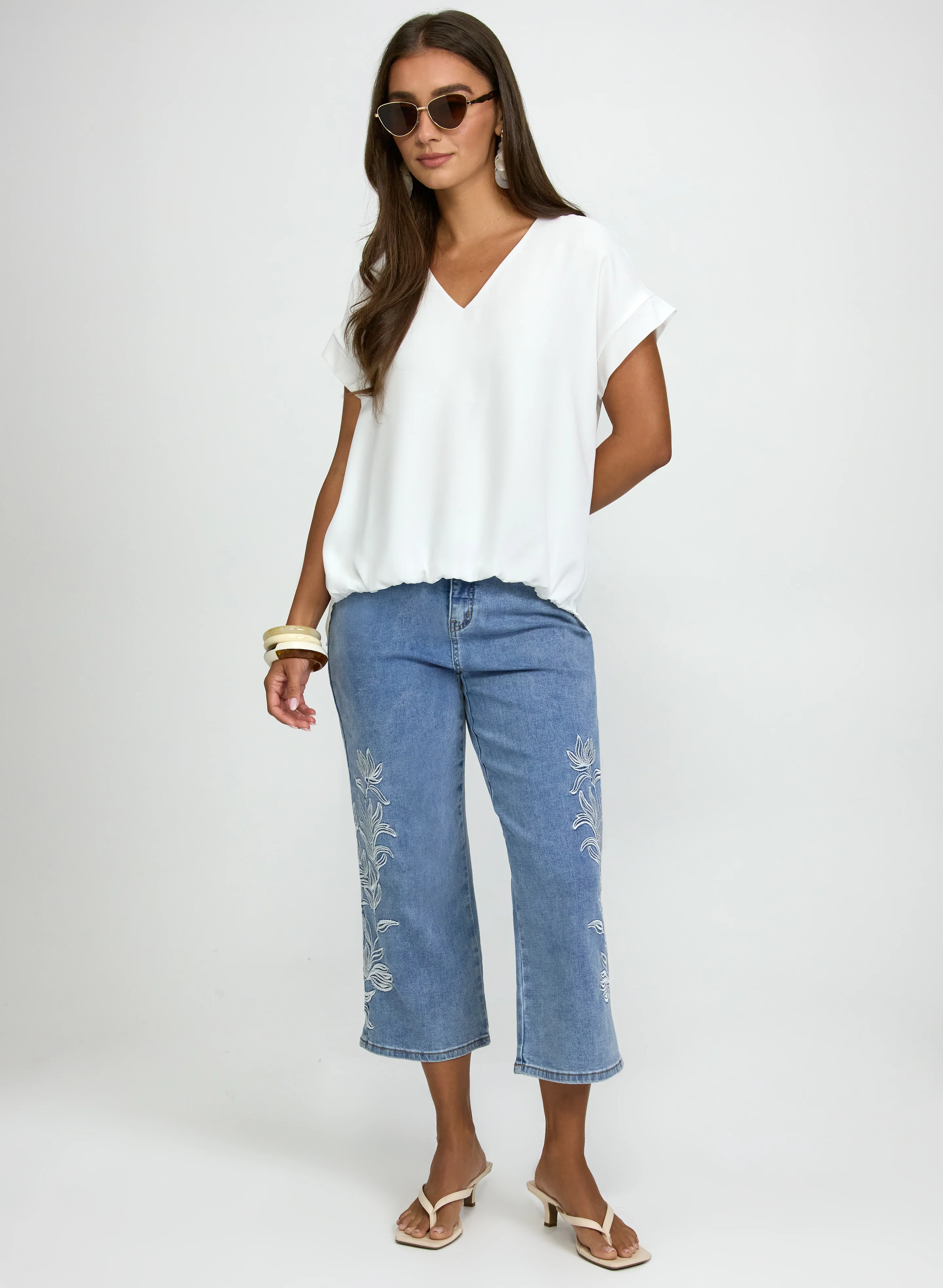 Bubble Hem Blouse - Image 3