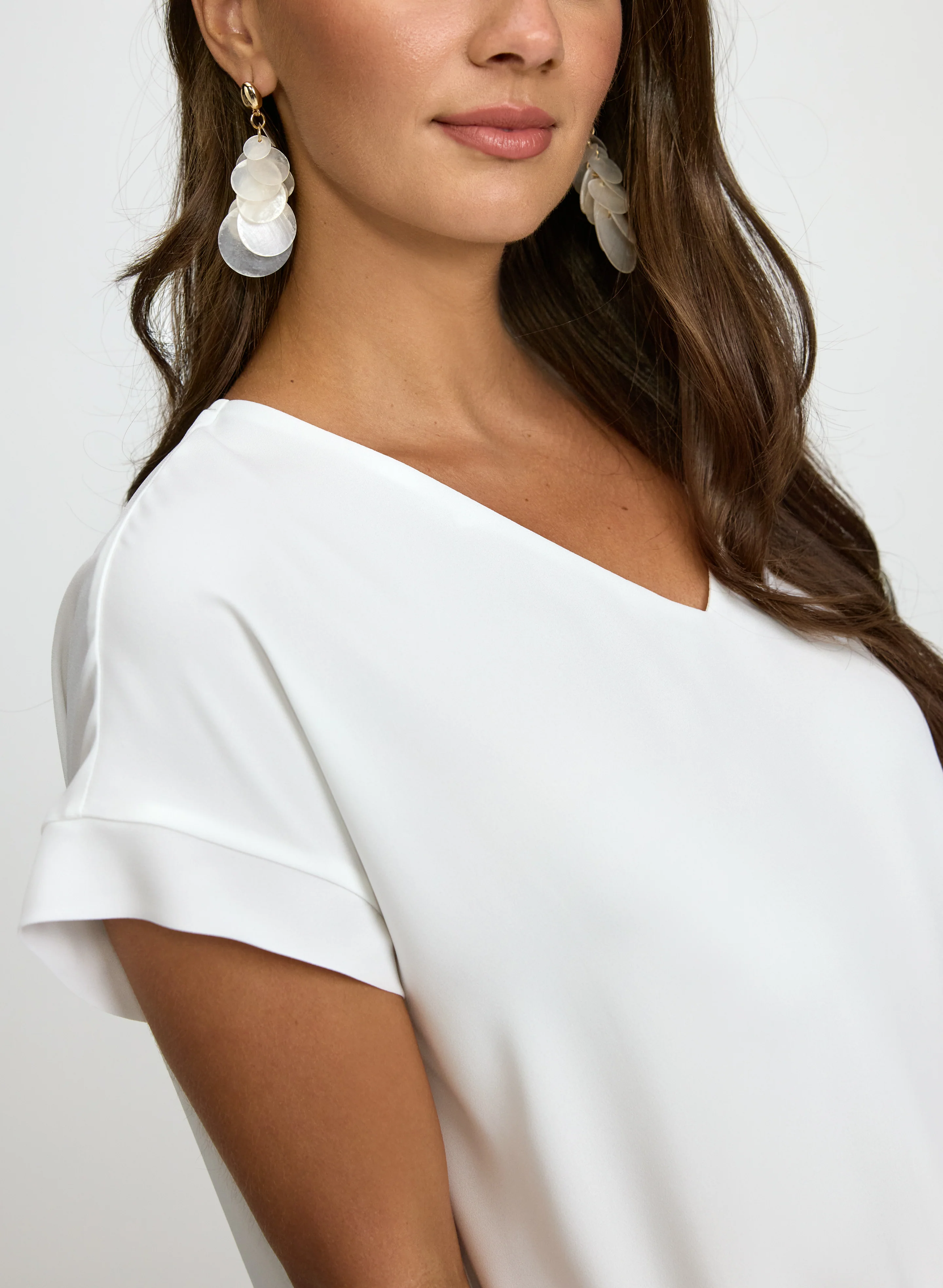 Bubble Hem Blouse - Image 5