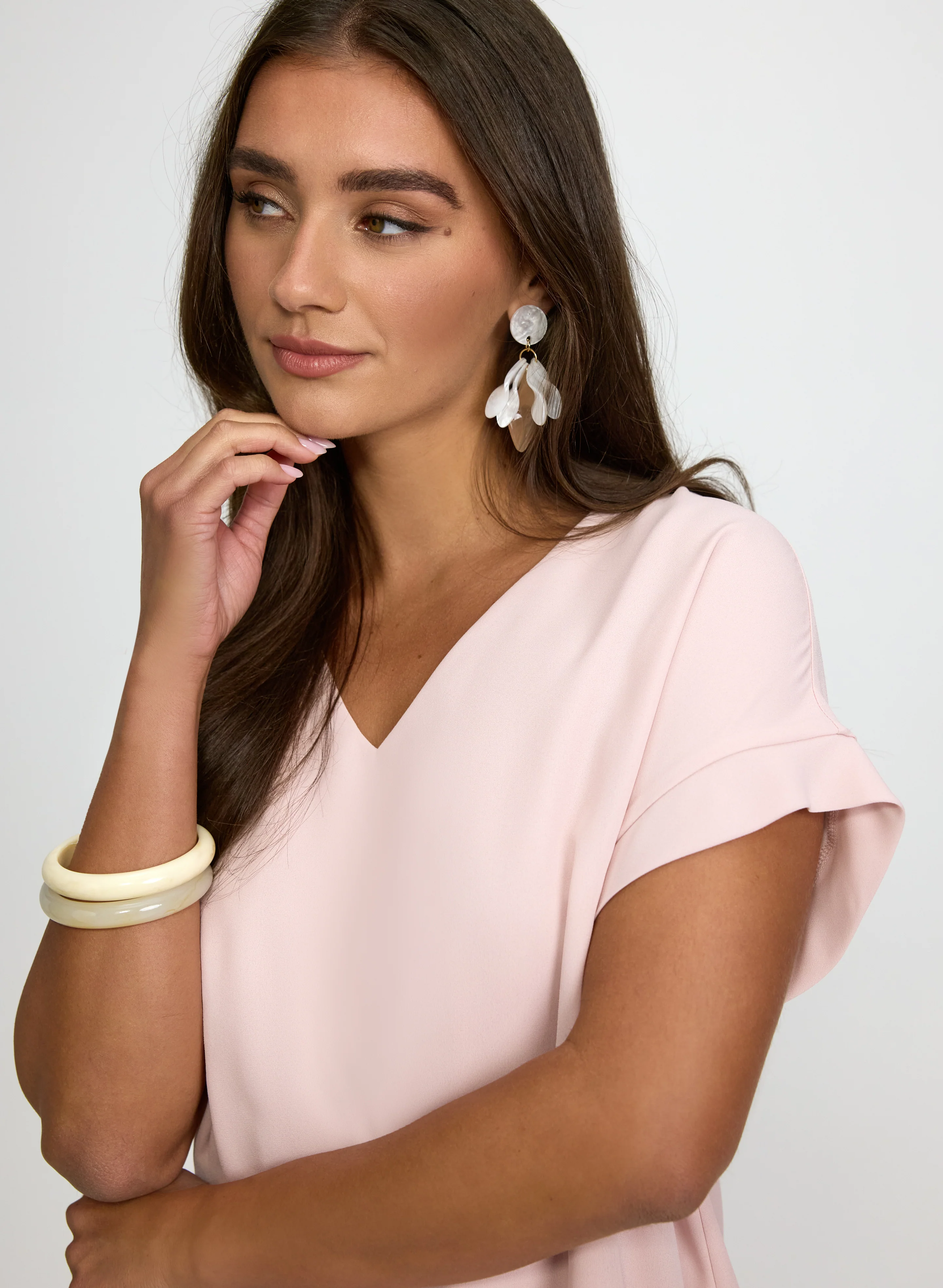Bubble Hem Blouse - Image 4
