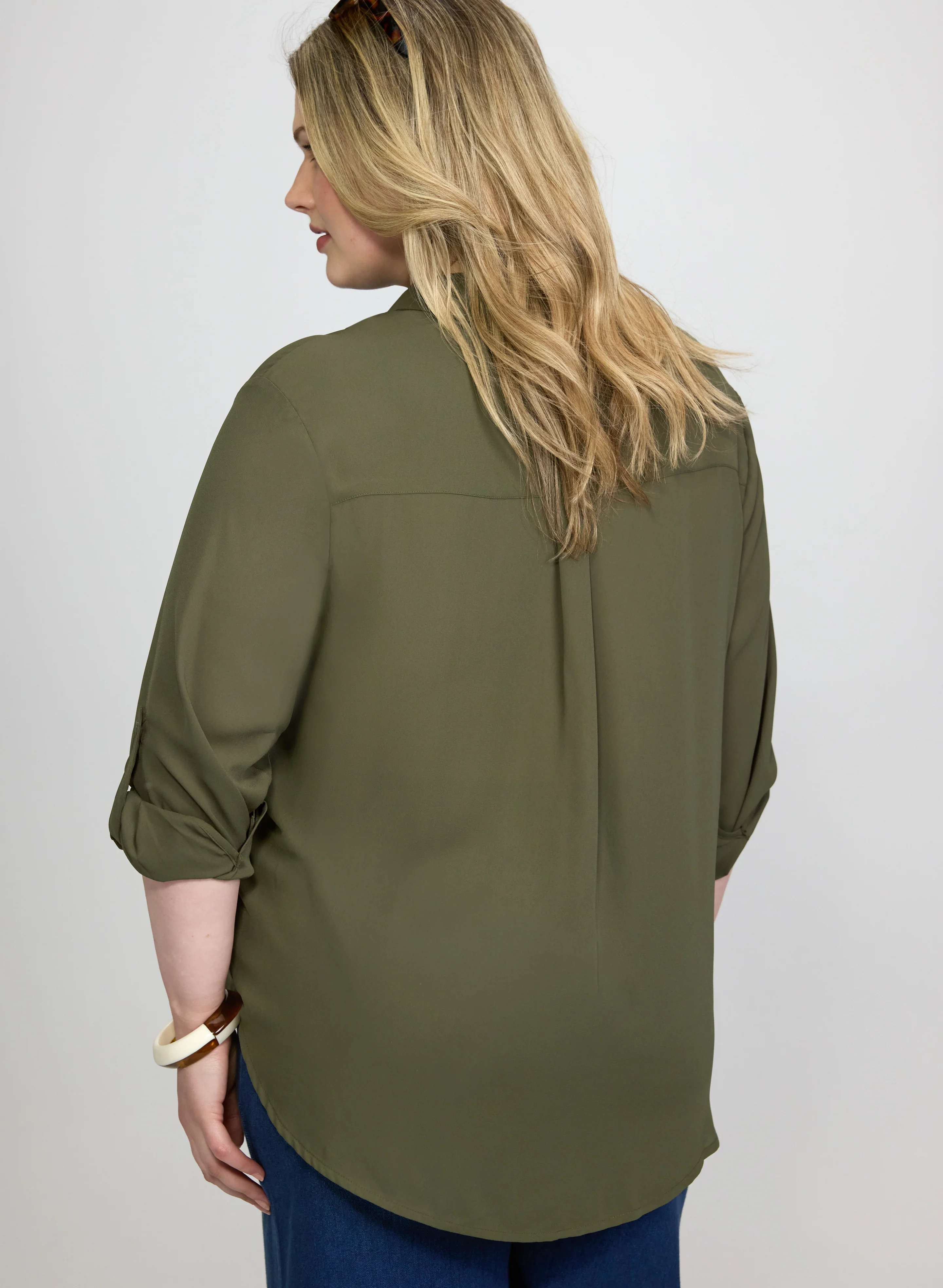 Button-Down Blouse - Image 4