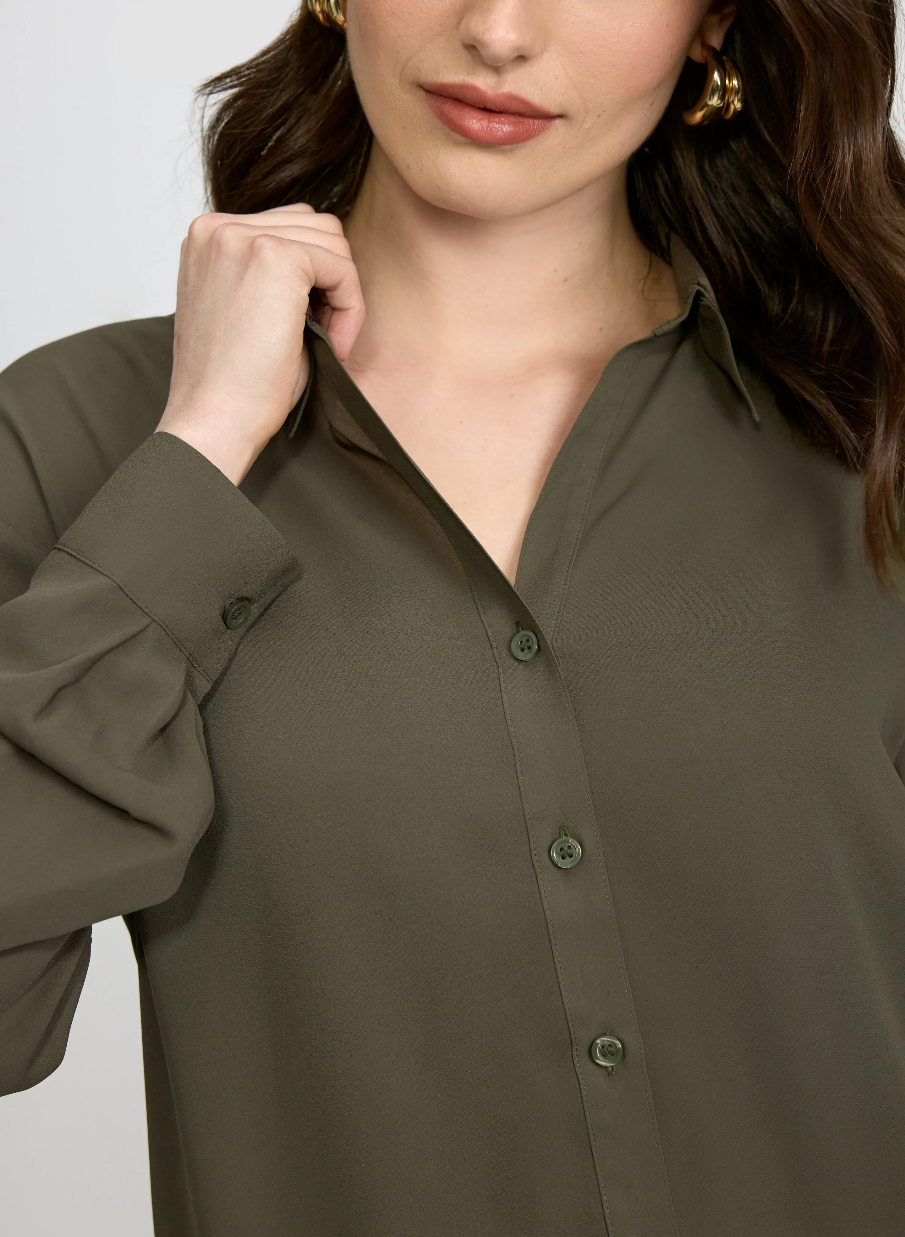 Button-Down Blouse - Image 2