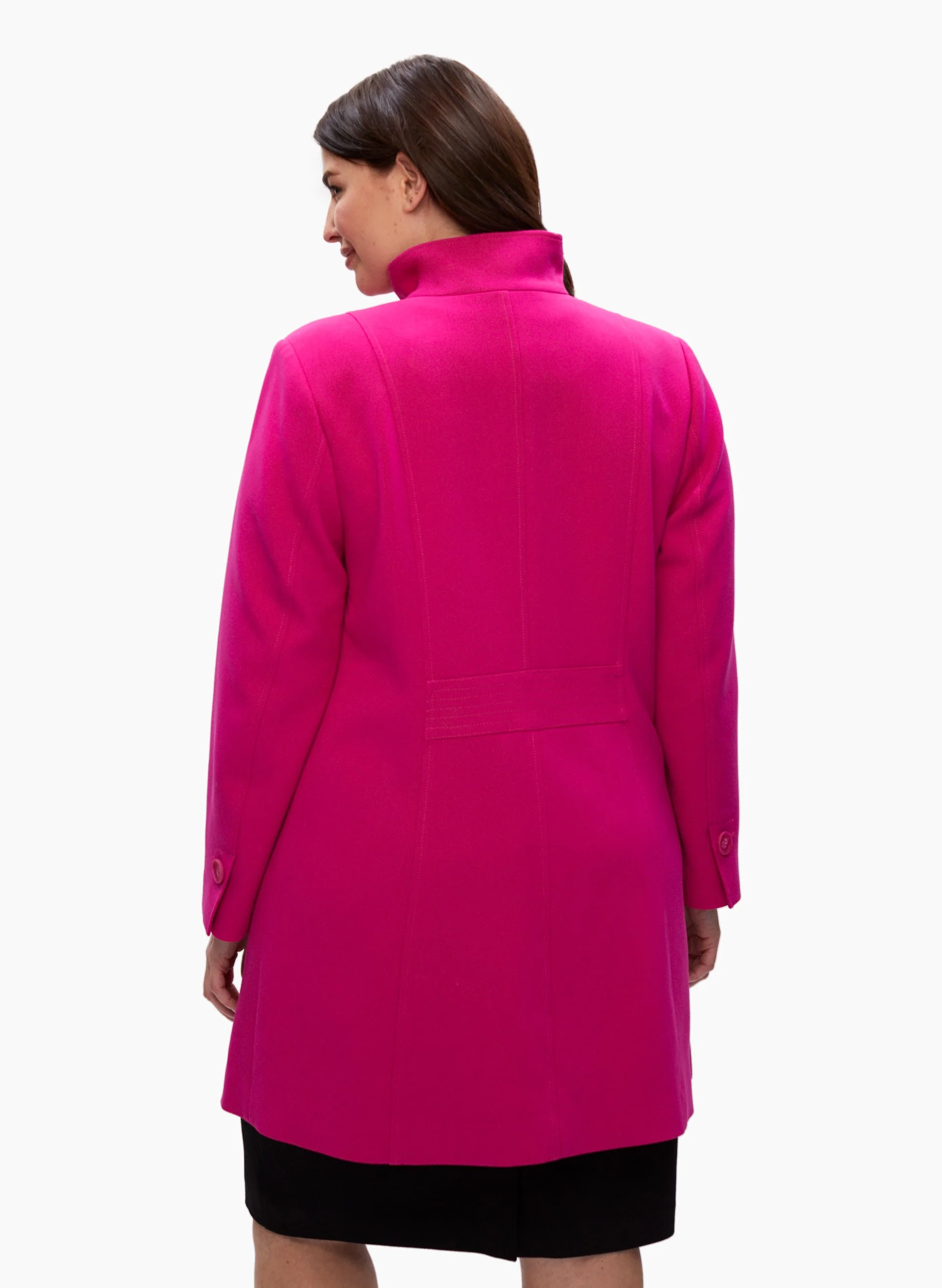Button Front Coat - Image 2