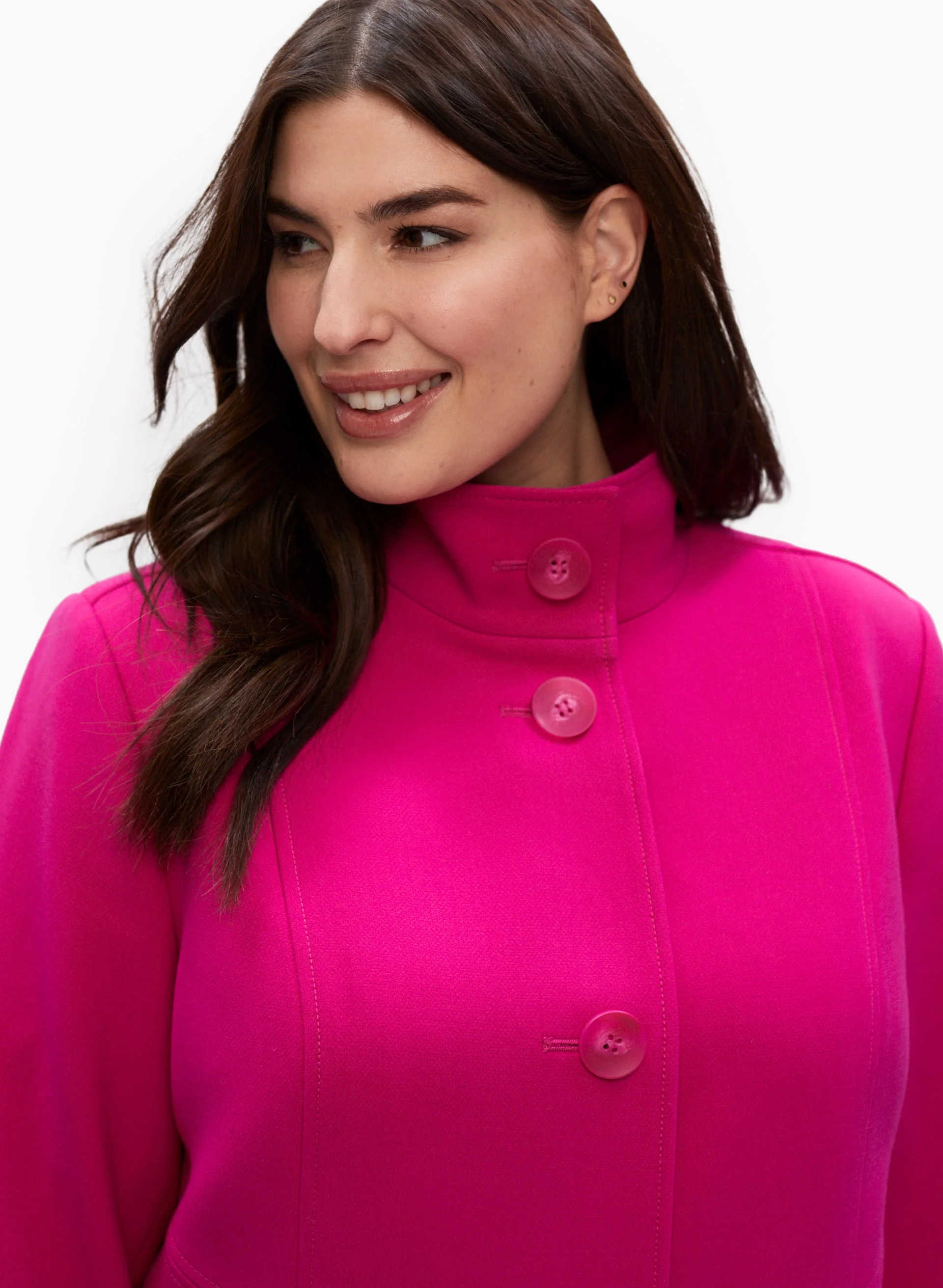 Button Front Coat - Image 4