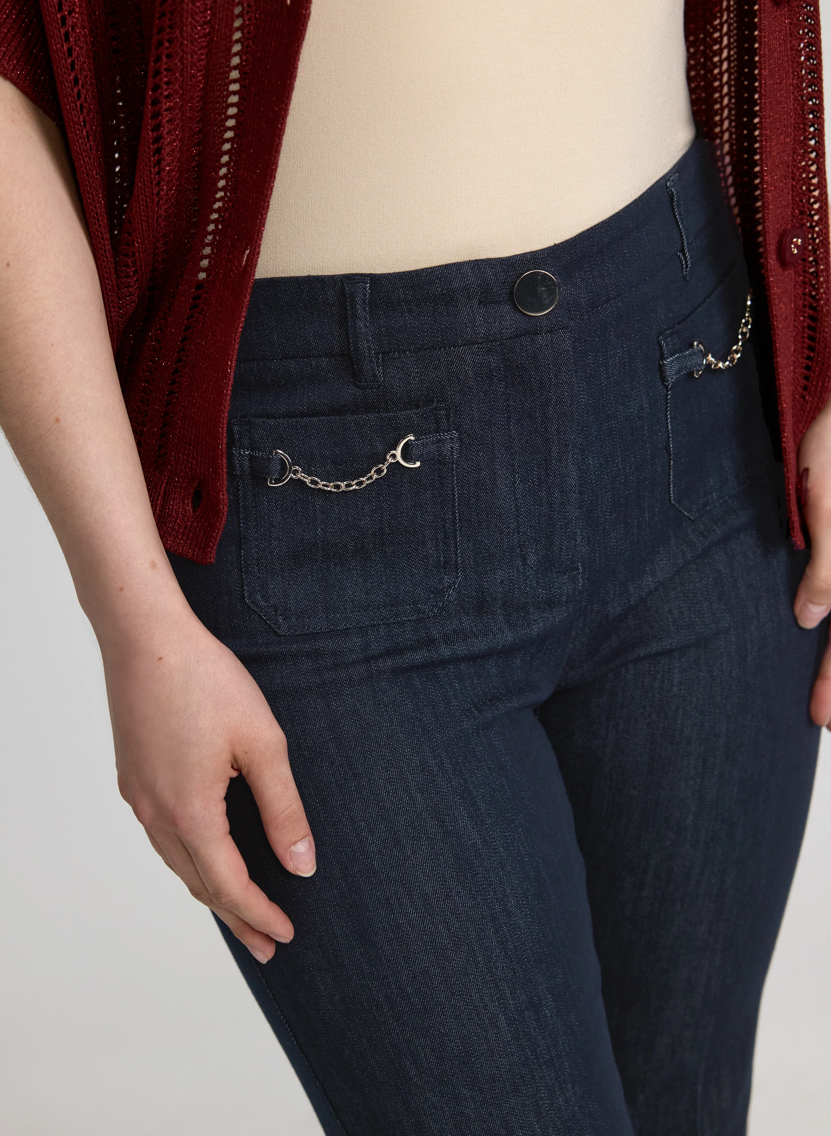 Chain Detail Pants - Image 5