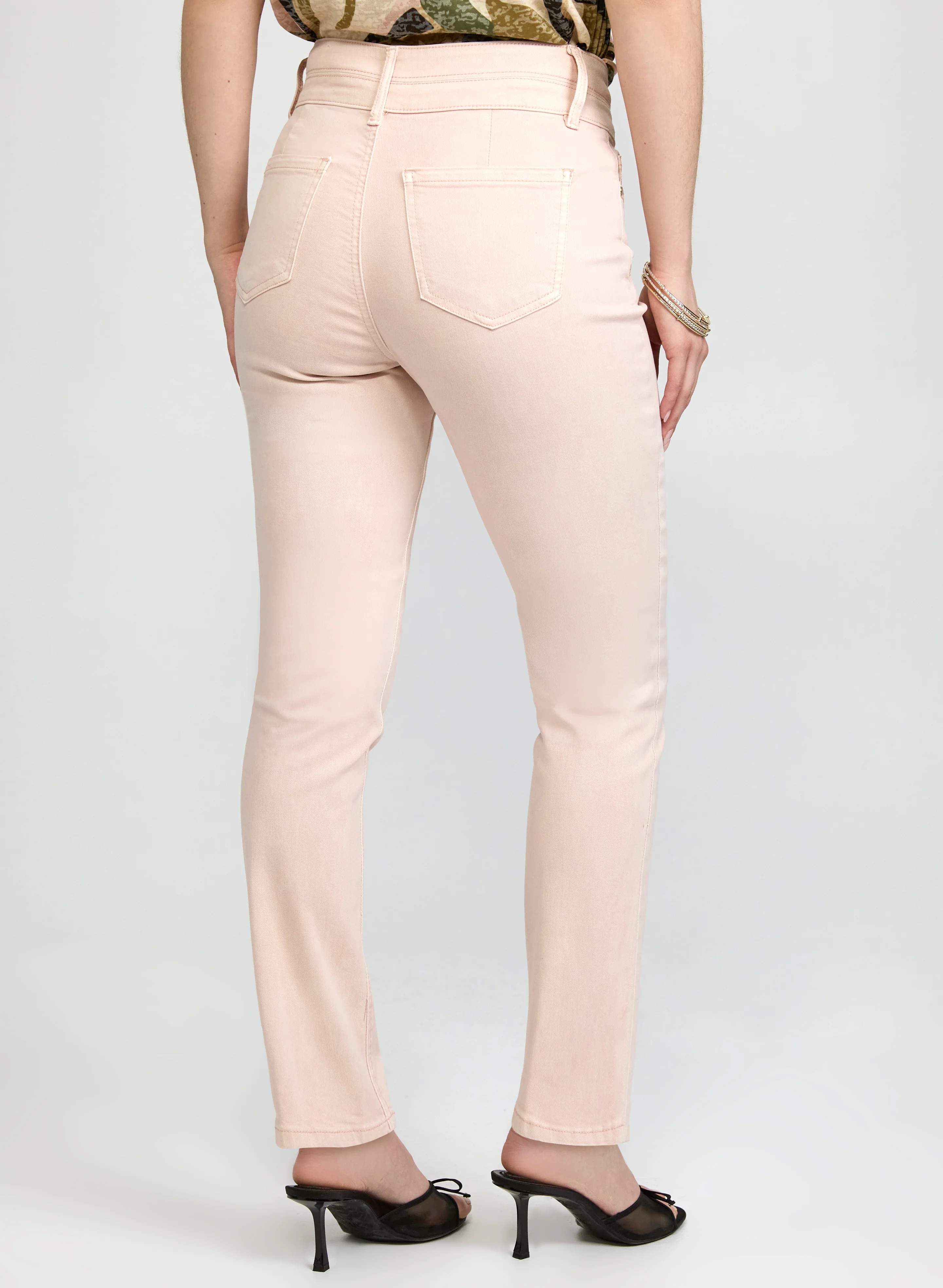Double-Button Slim-Leg Jeans - Image 4