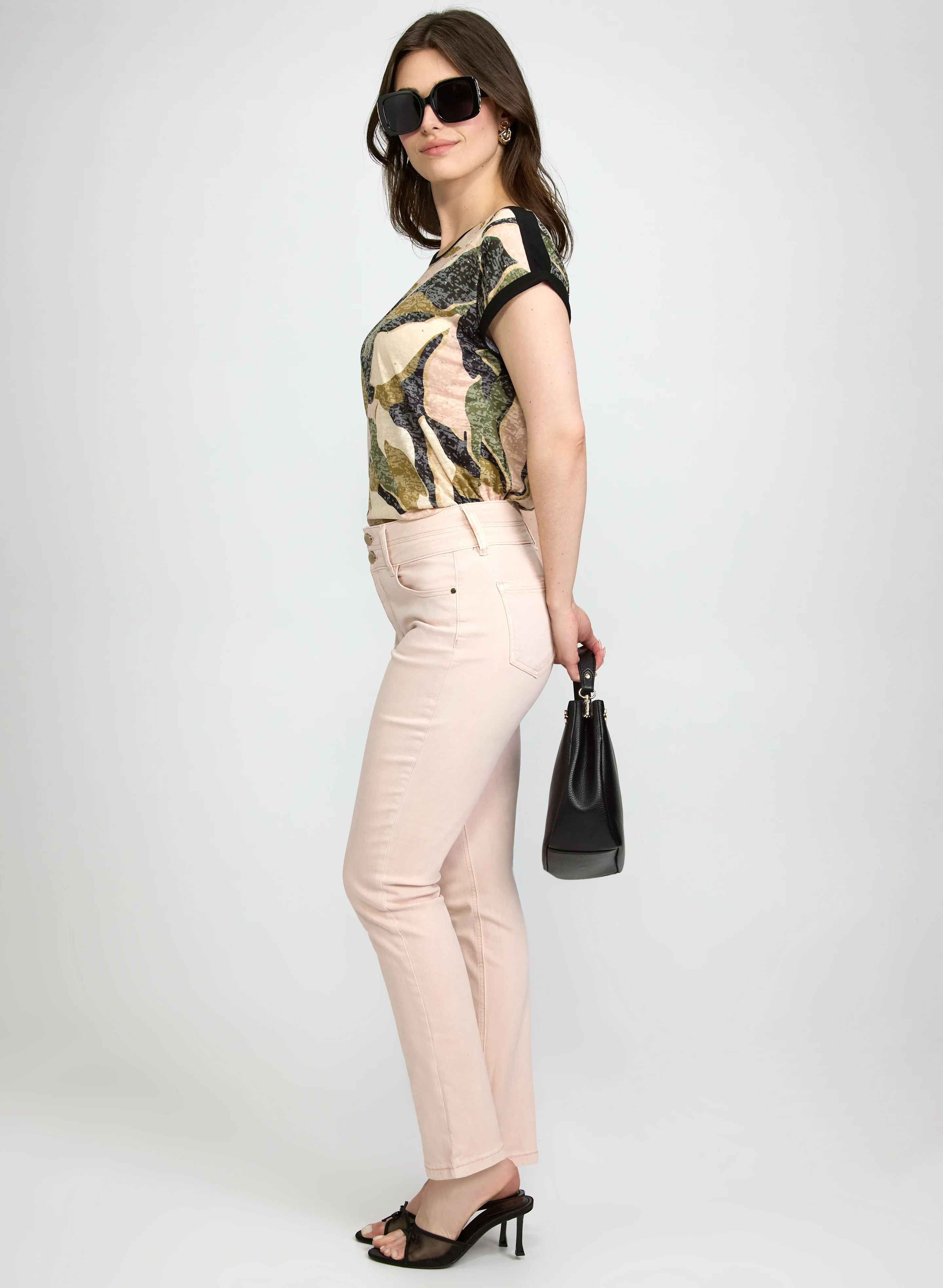 Double-Button Slim-Leg Jeans - Image 5