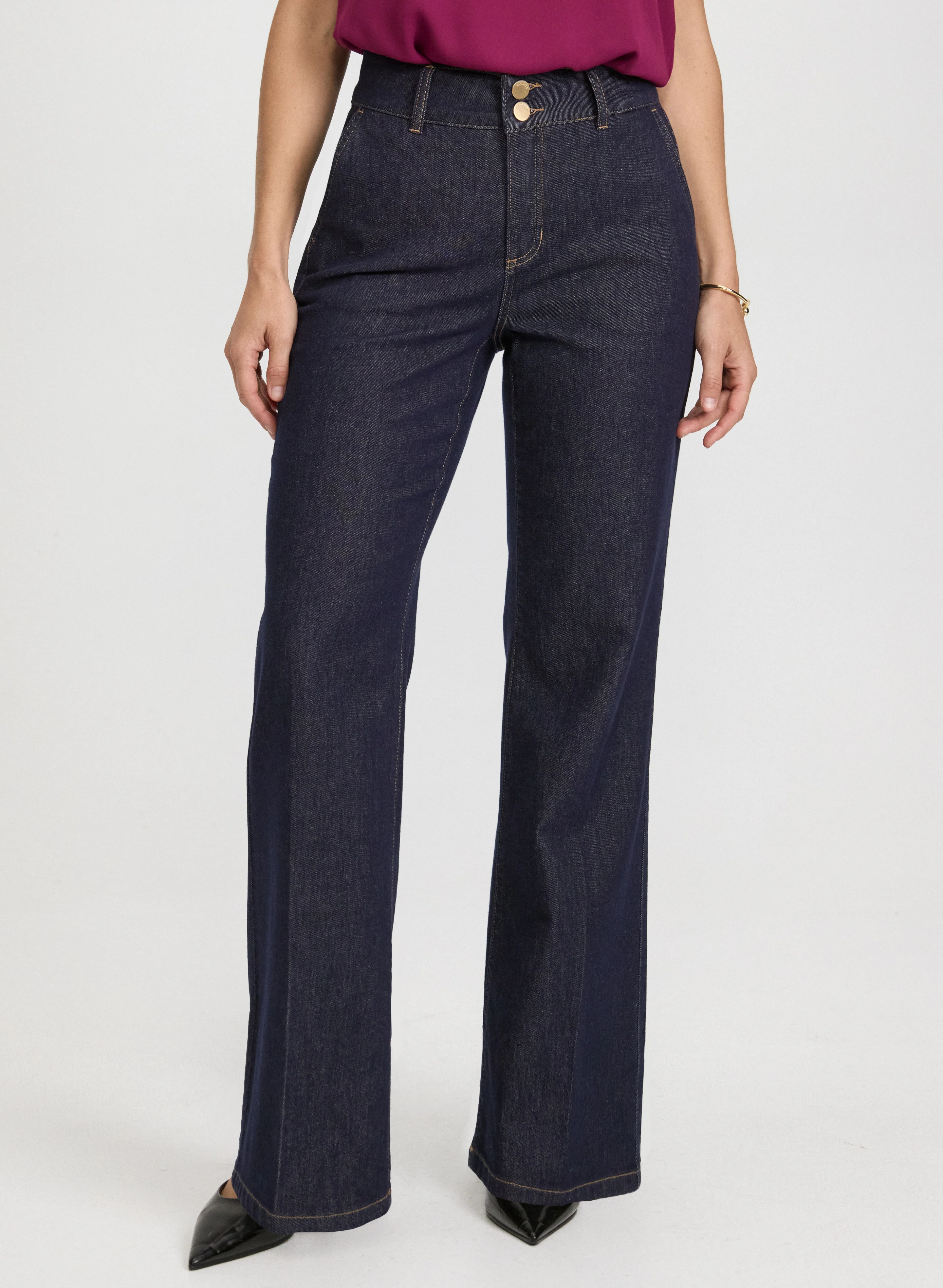 Double Button Trouser Jeans