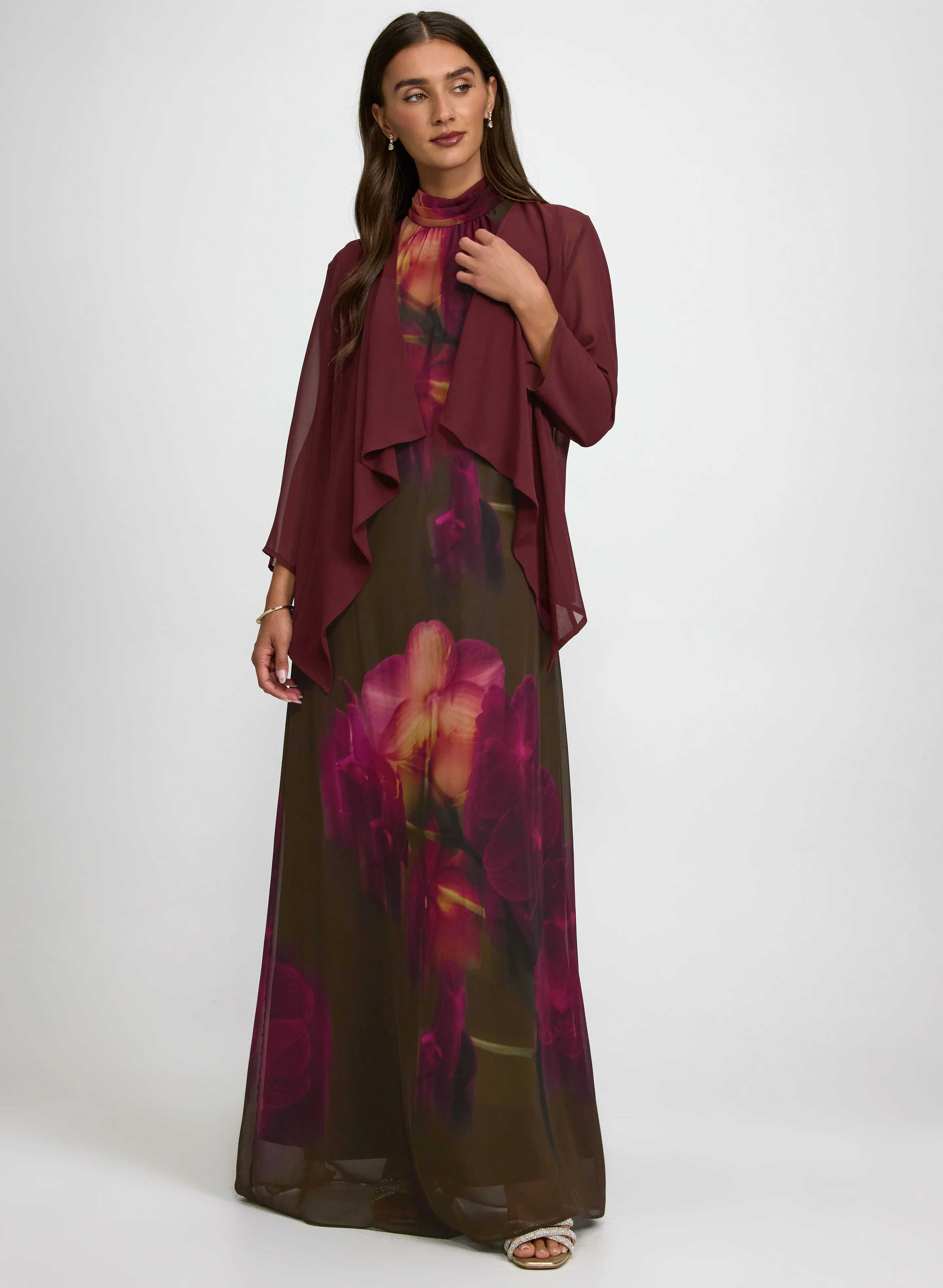 Double-Sided Chiffon Cover-Up - Image 3