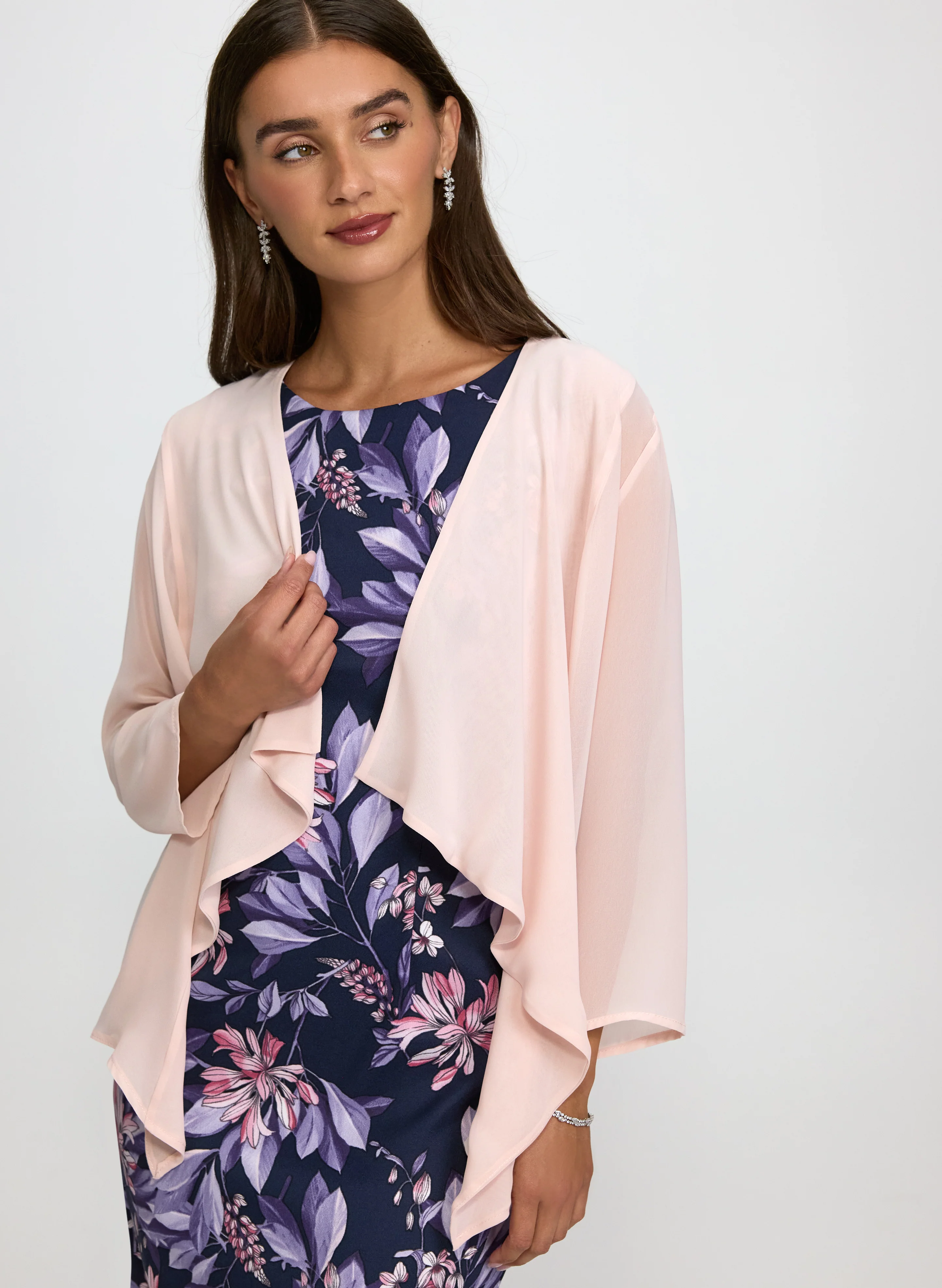 Double-Sided Chiffon Cover-Up
