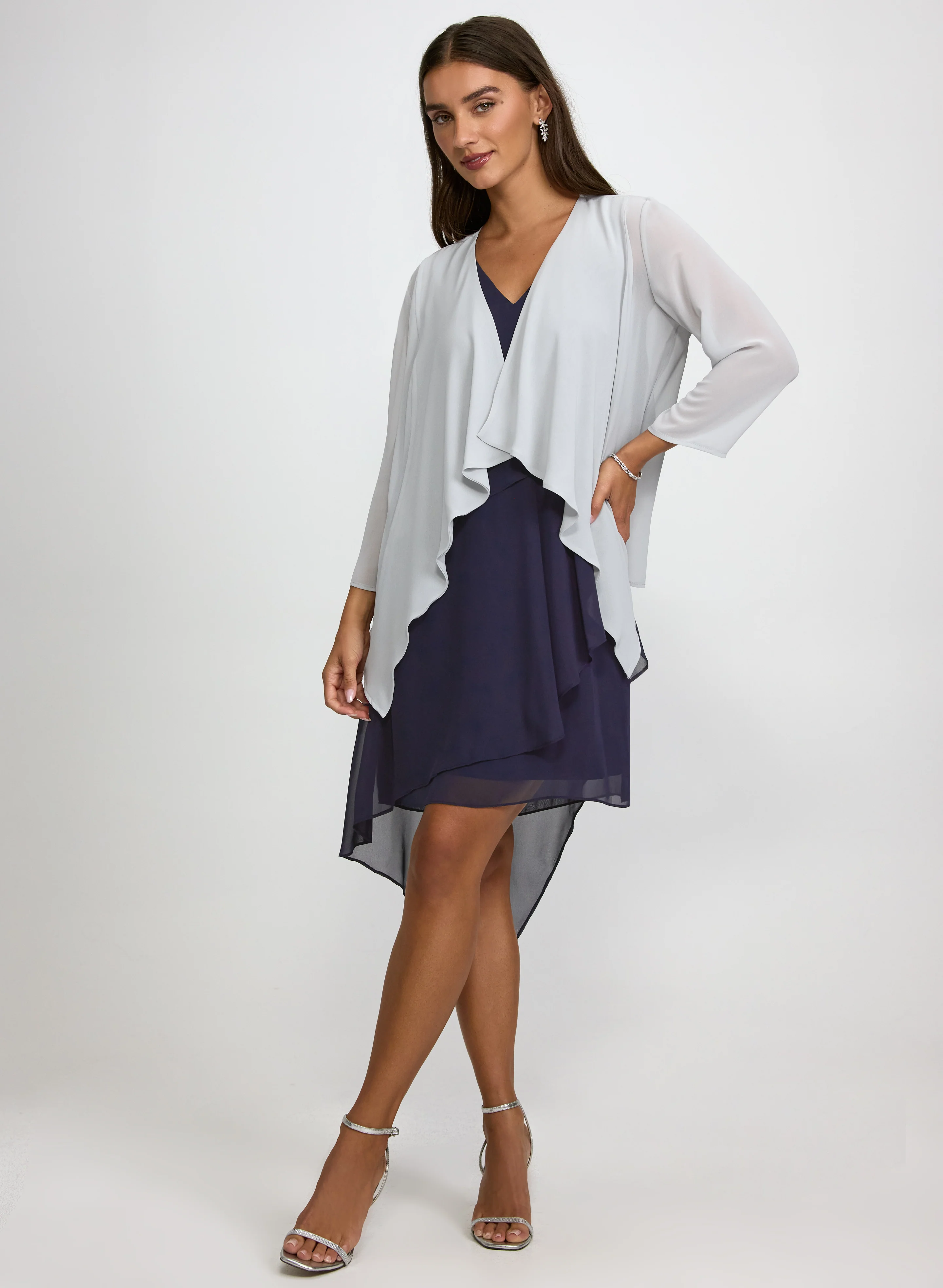 Double-Sided Chiffon Cover-Up - Image 3