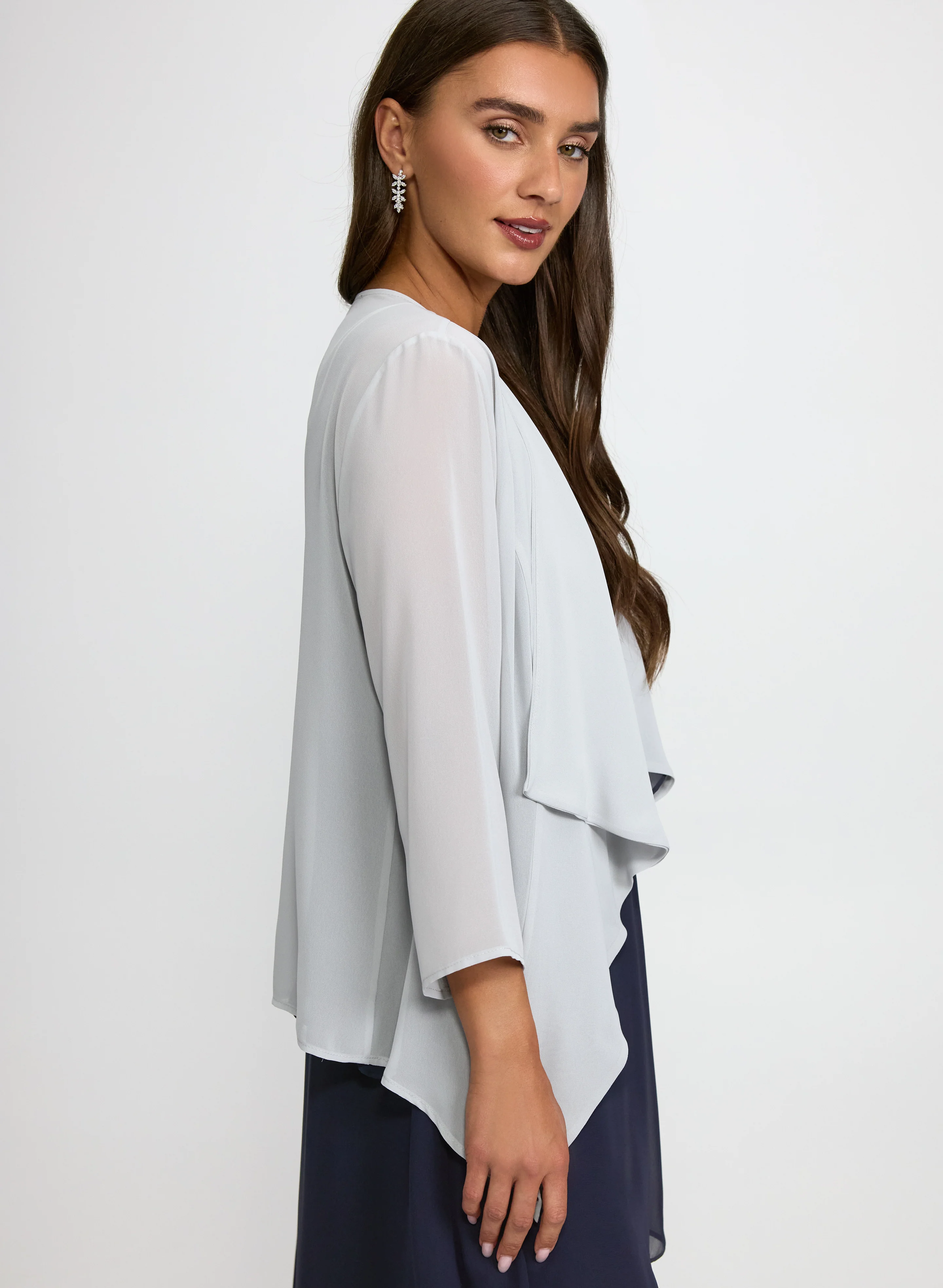 Double-Sided Chiffon Cover-Up - Image 4