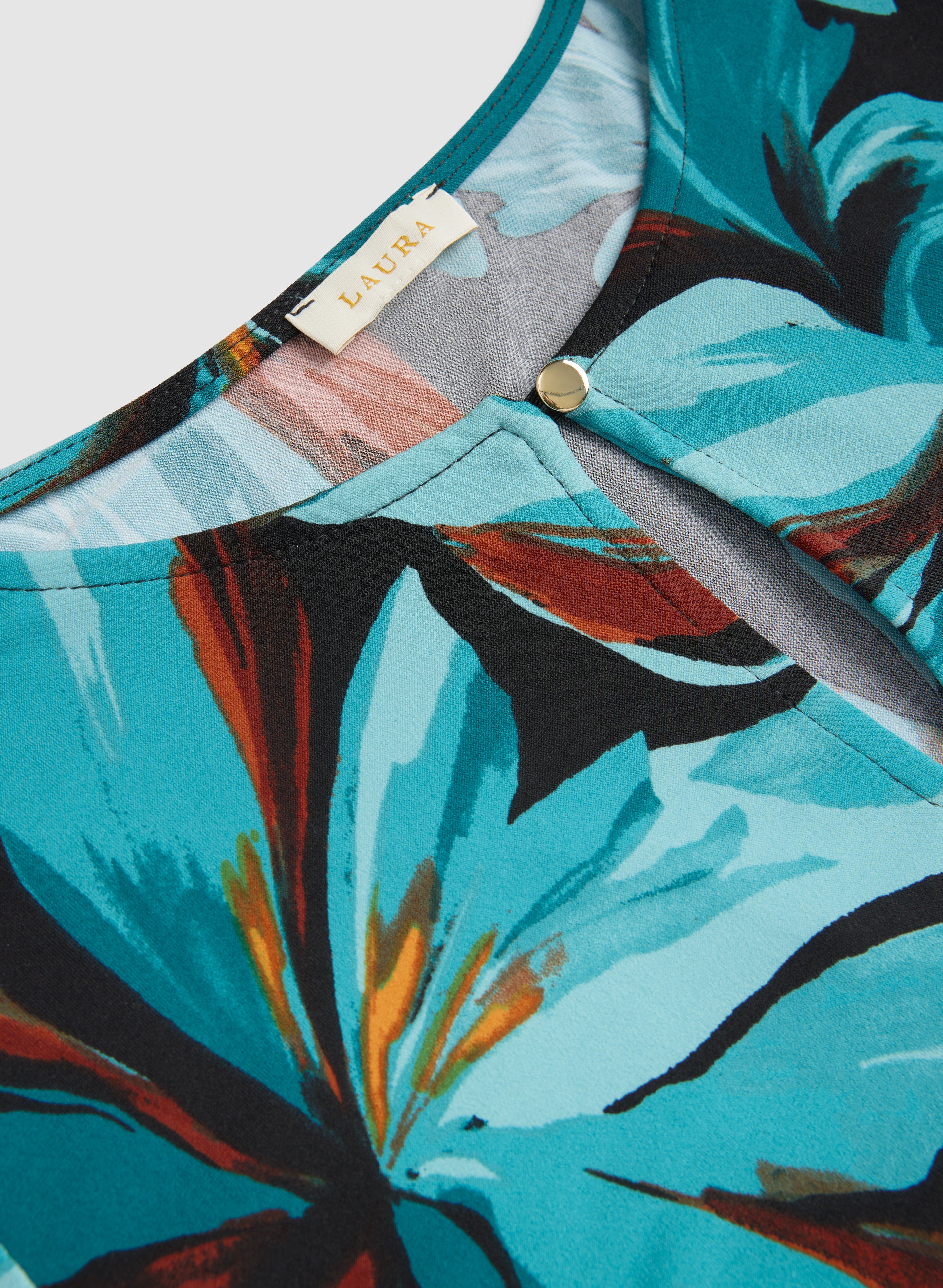 Floral Keyhole Top - Image 7