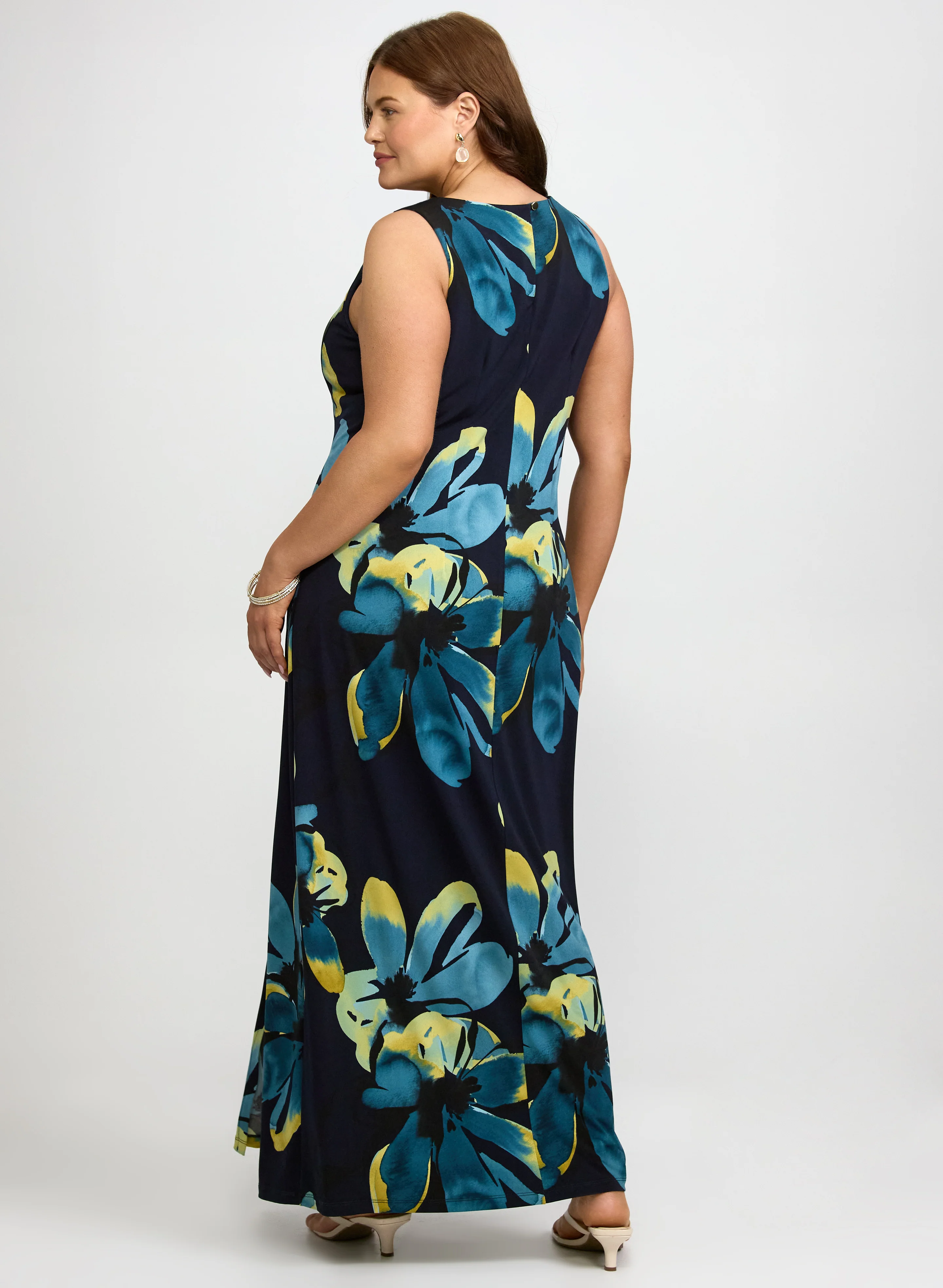 Floral Maxi Dress - Image 4