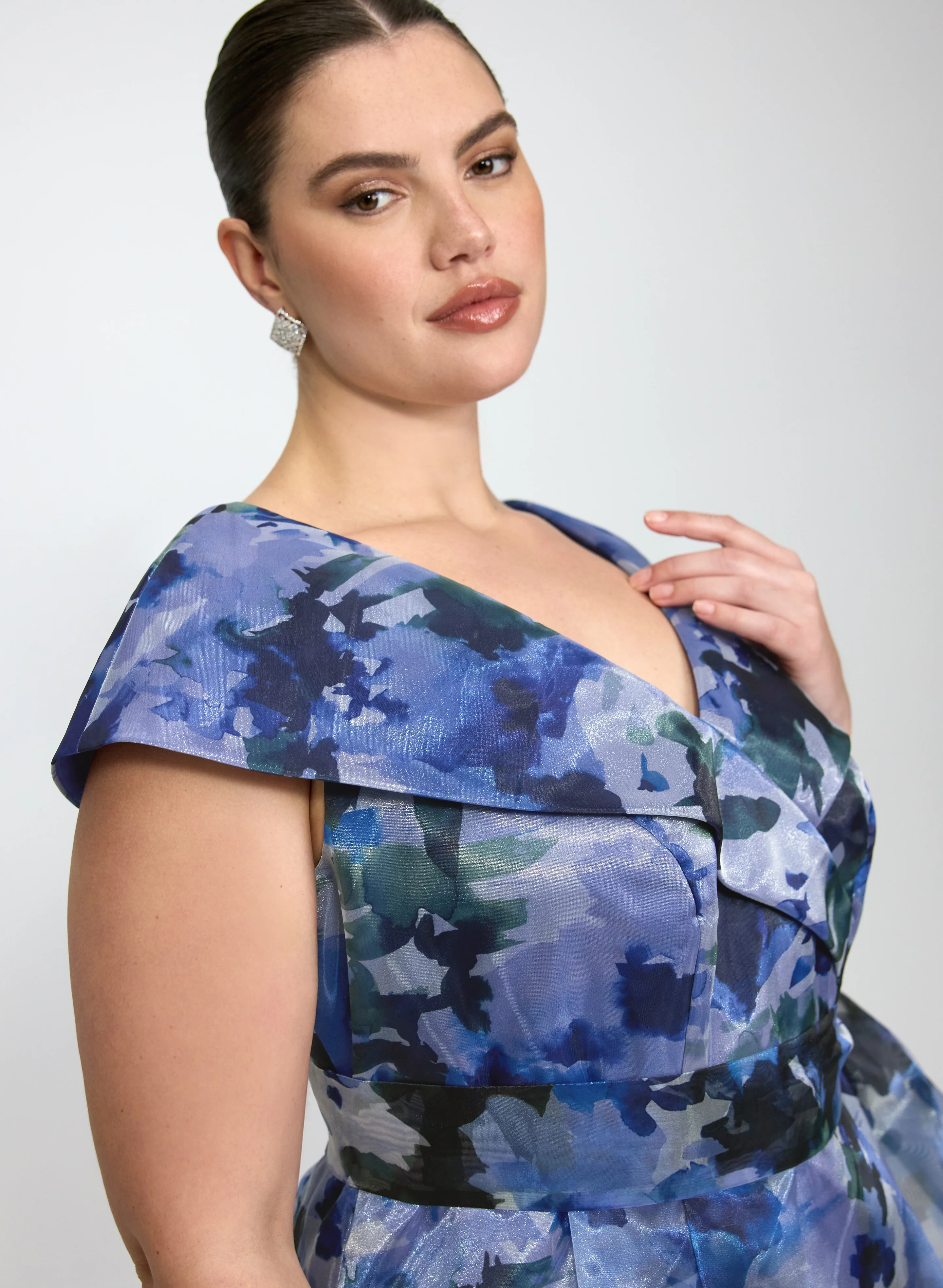 Floral Organza Dress - Image 3