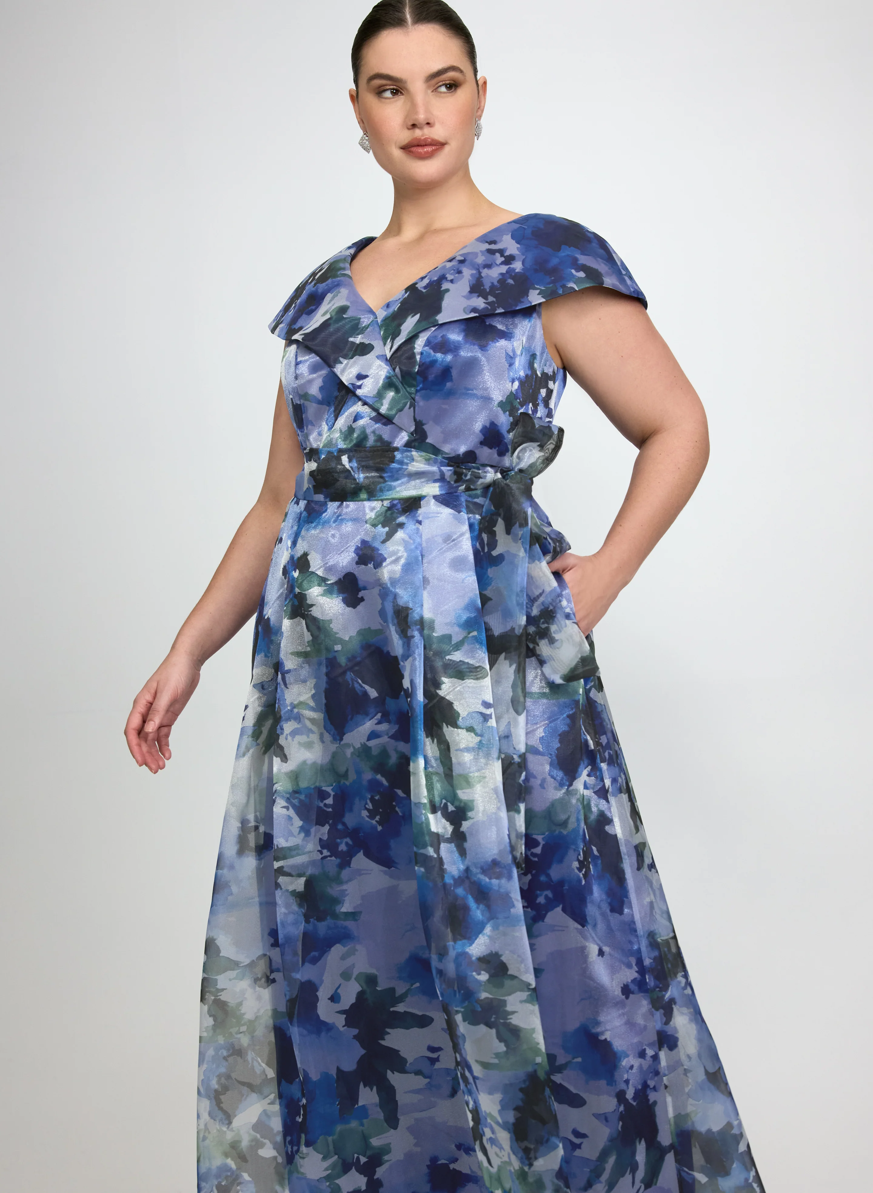 Floral Organza Dress - Image 4