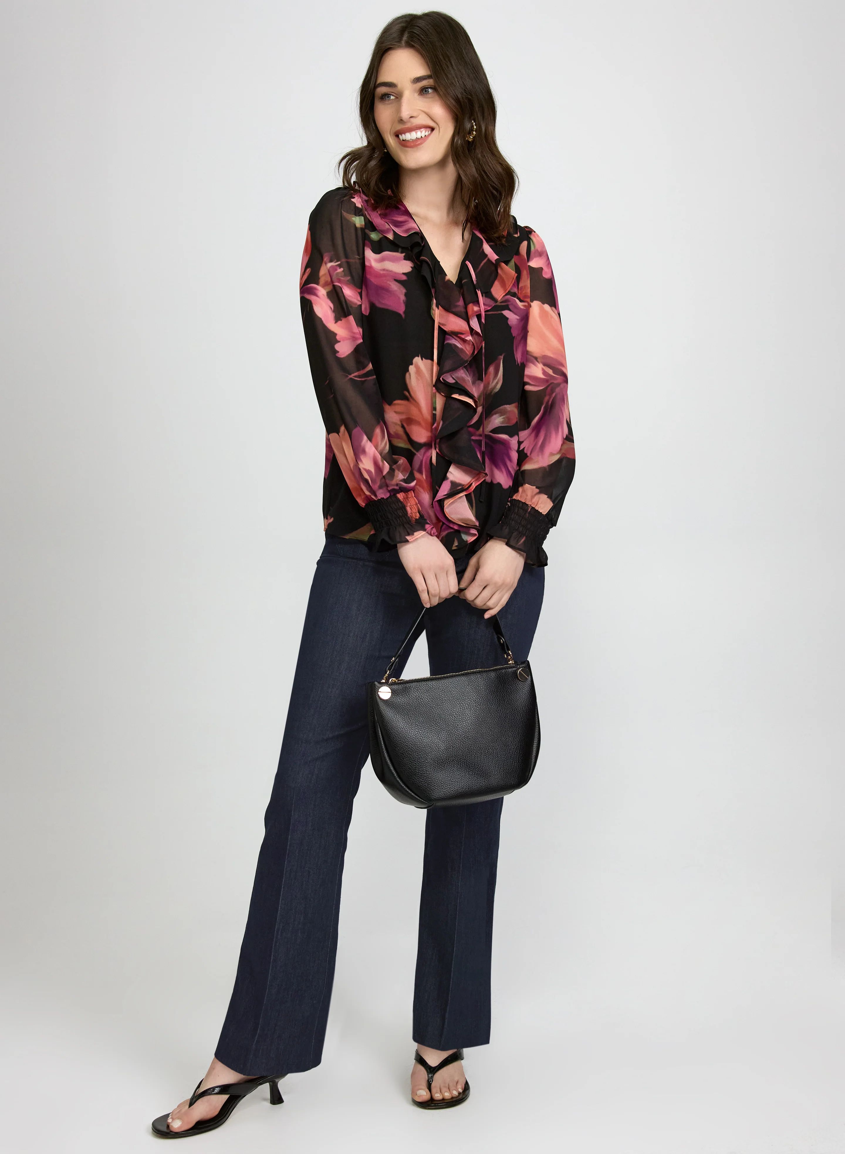Floral Print Blouse - Image 4