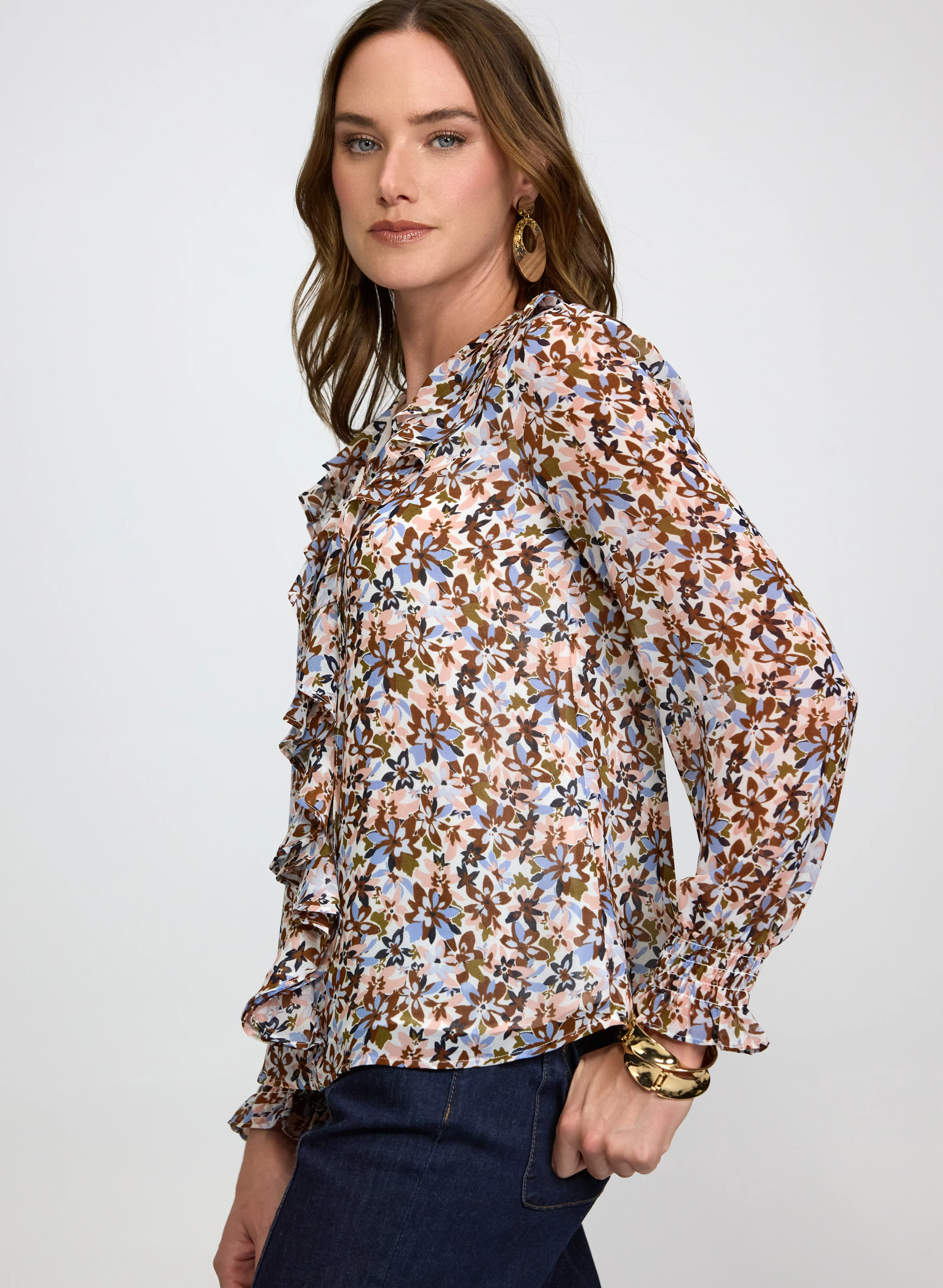 Floral Print Blouse - Image 2