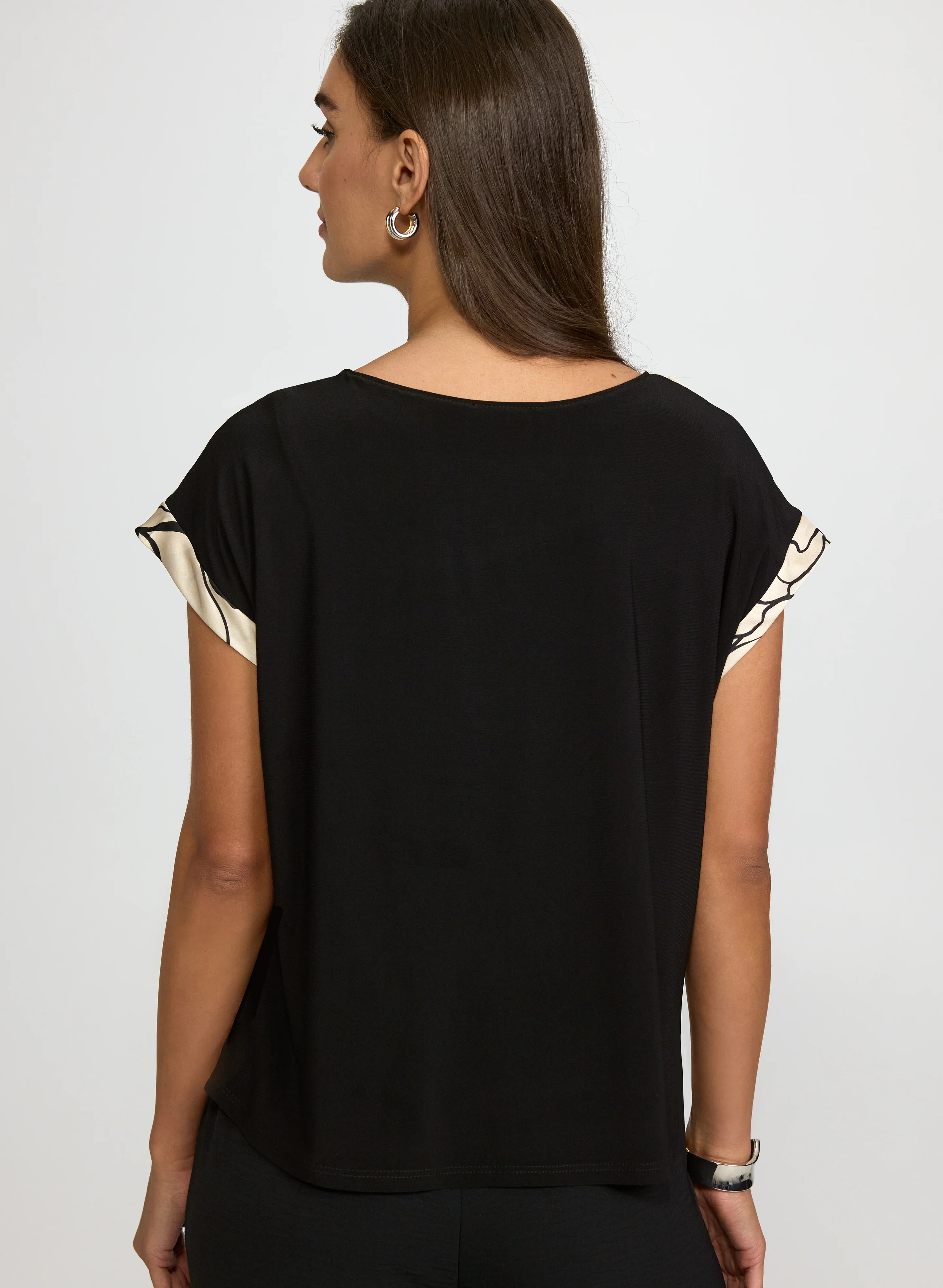 Floral Satin Top - Image 4