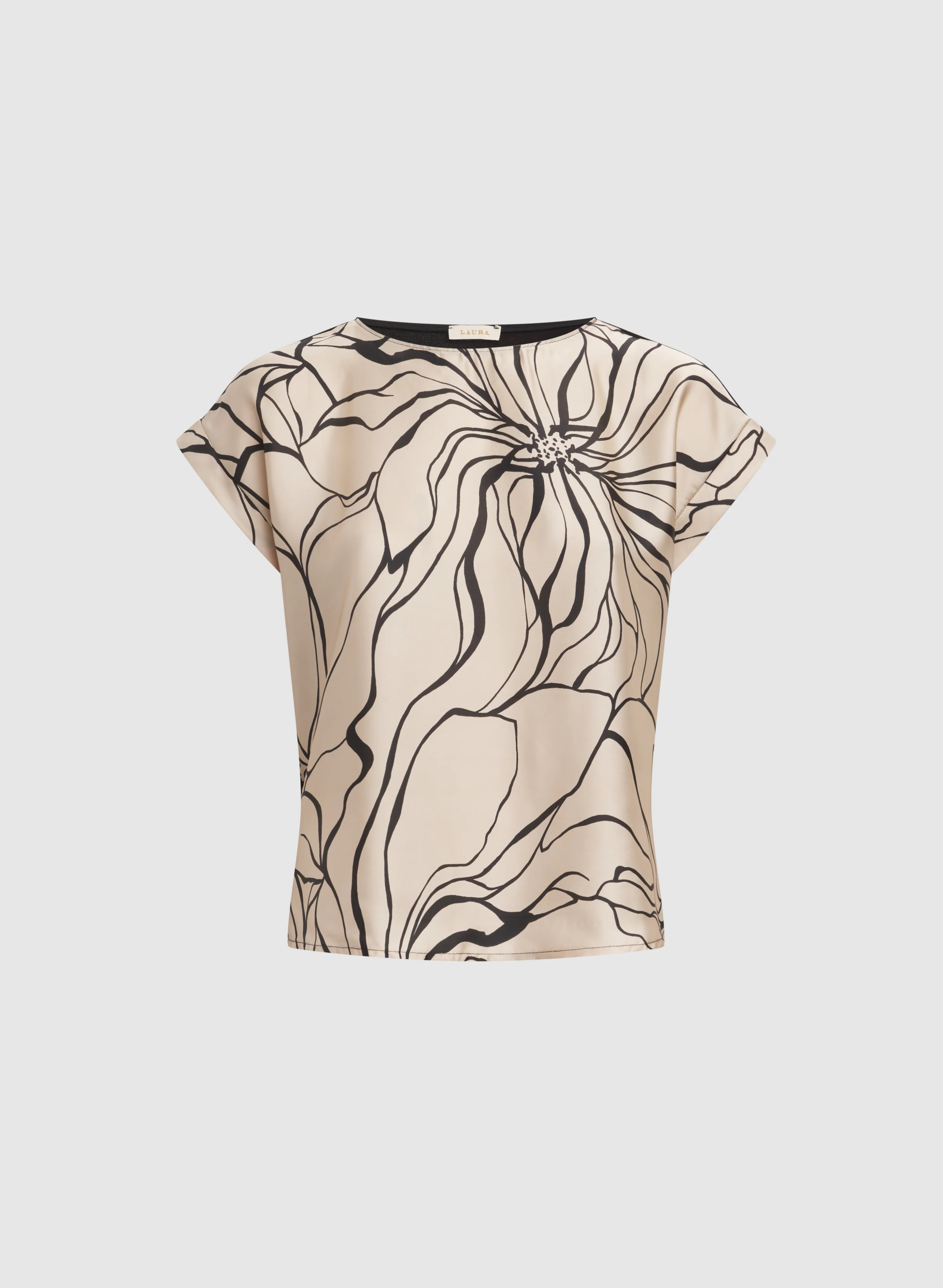 Floral Satin Top - Image 6