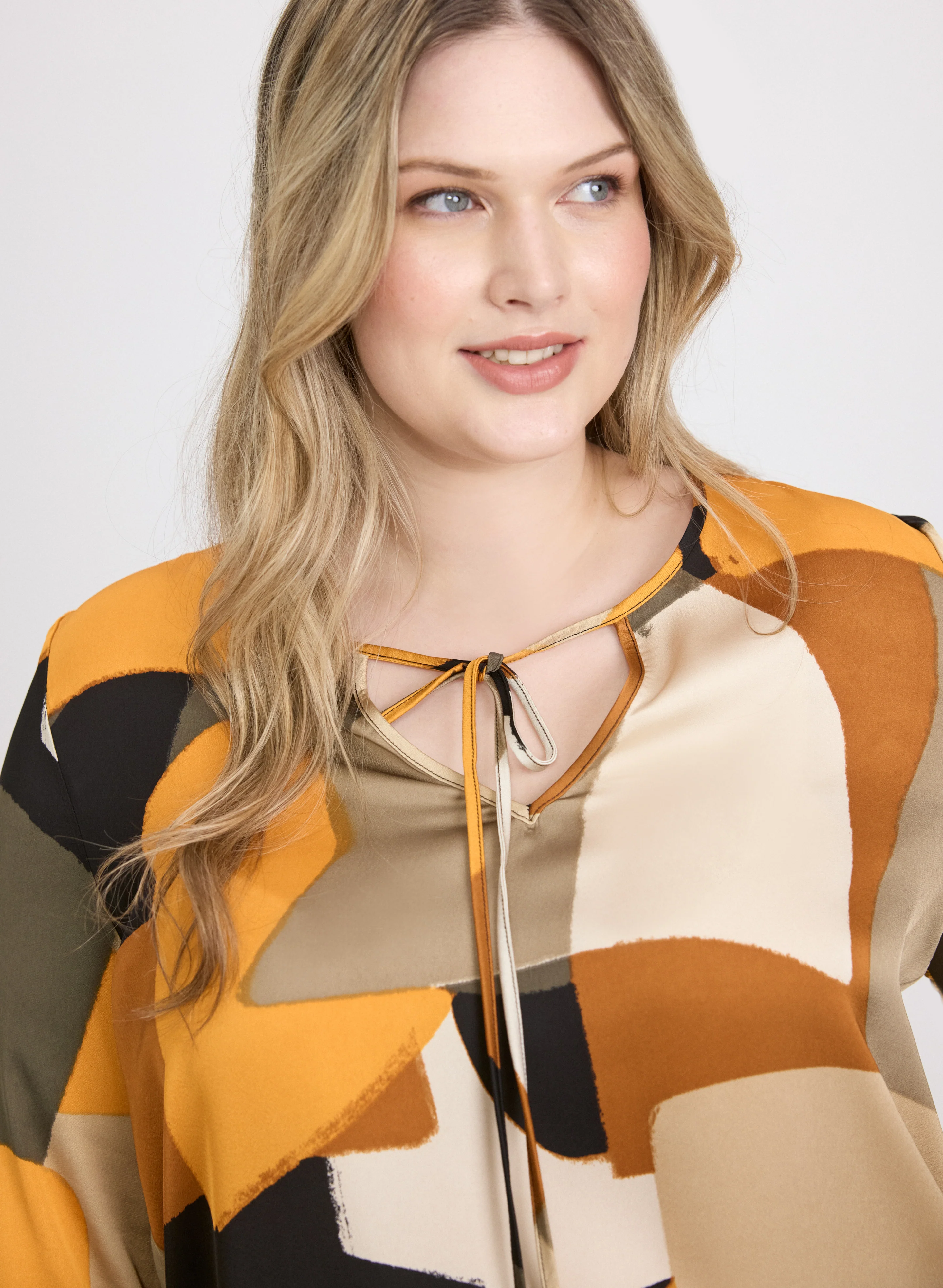 Joseph Ribkoff - Geometric Print Blouse - Image 2