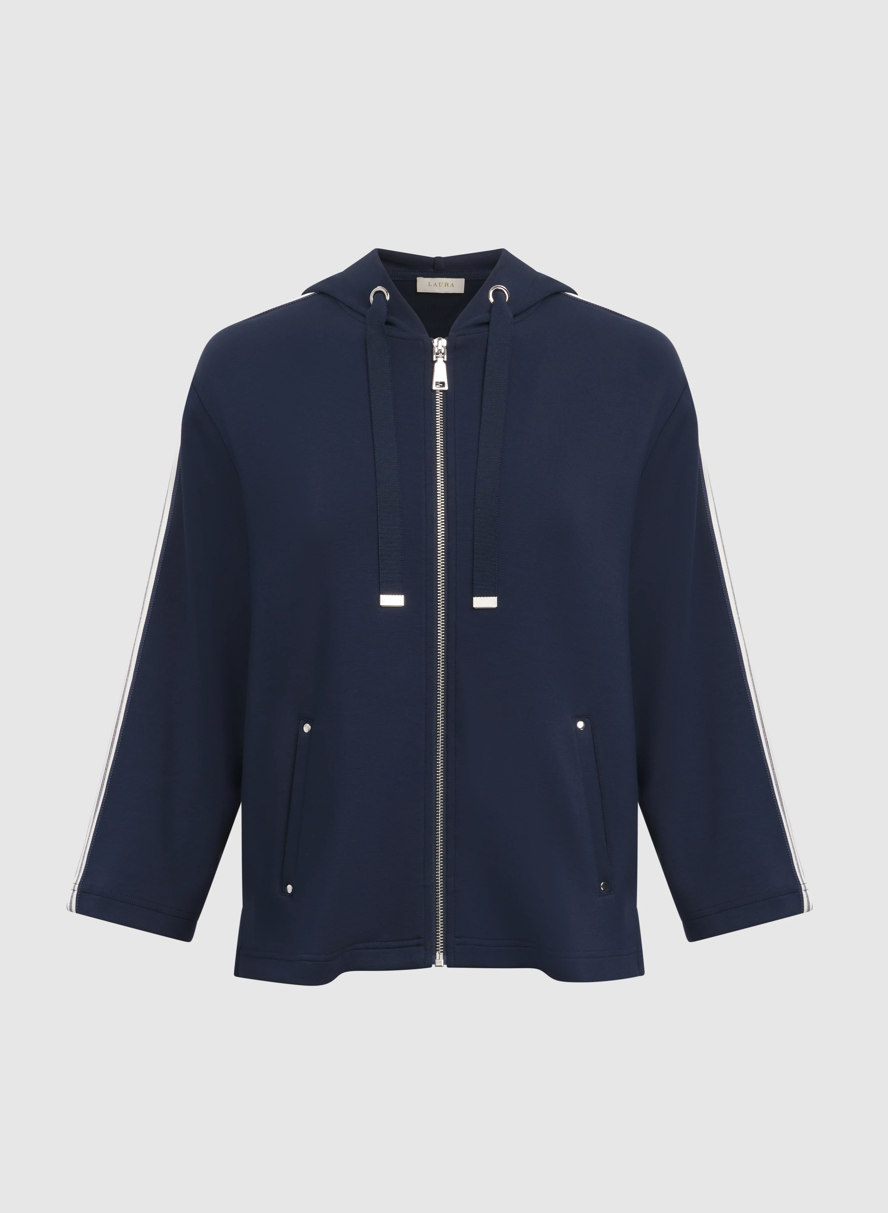 Hooded Zip Closure Top - Image 6