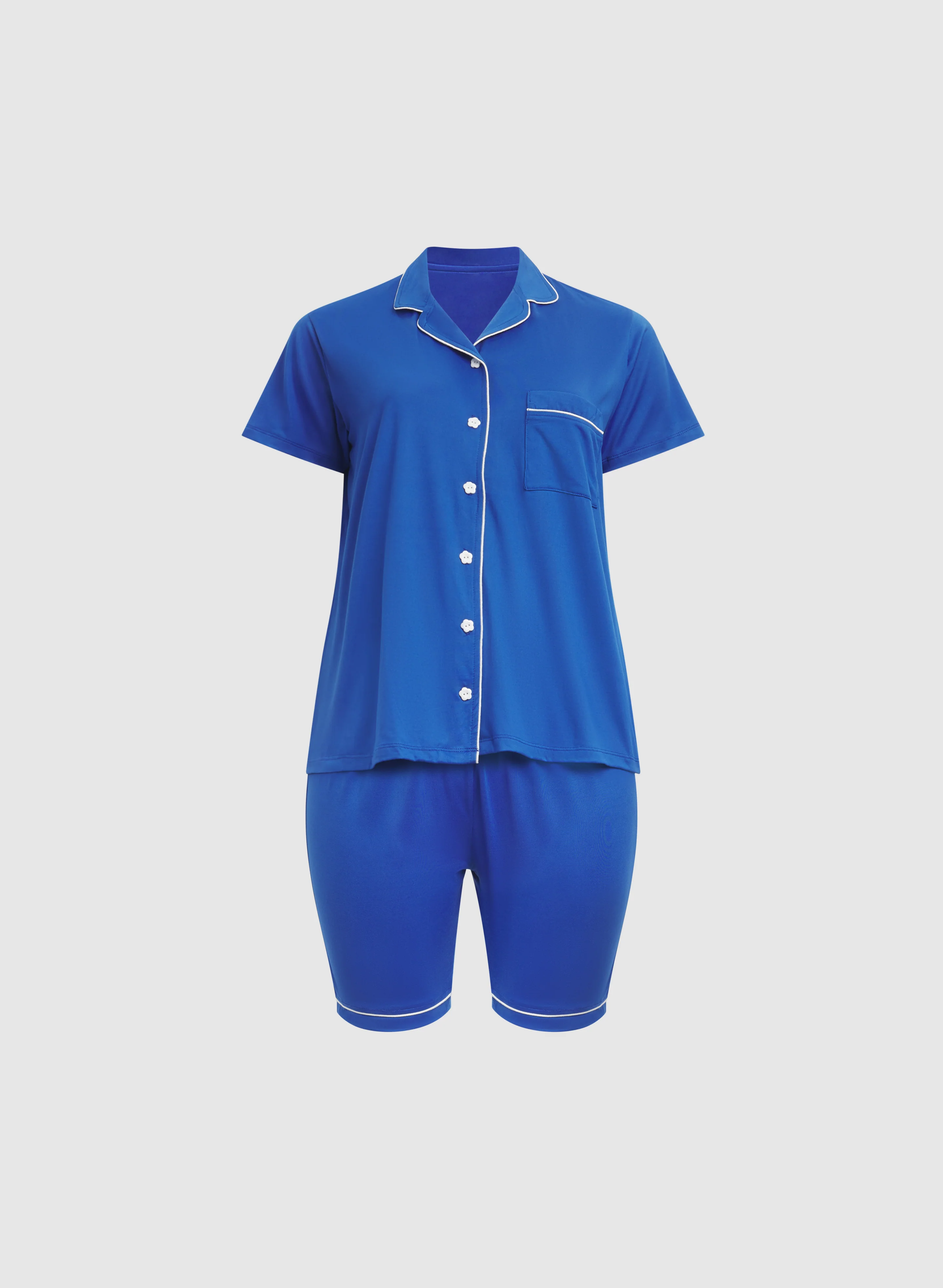 Jersey Top & Short Pyjama Set - Image 6