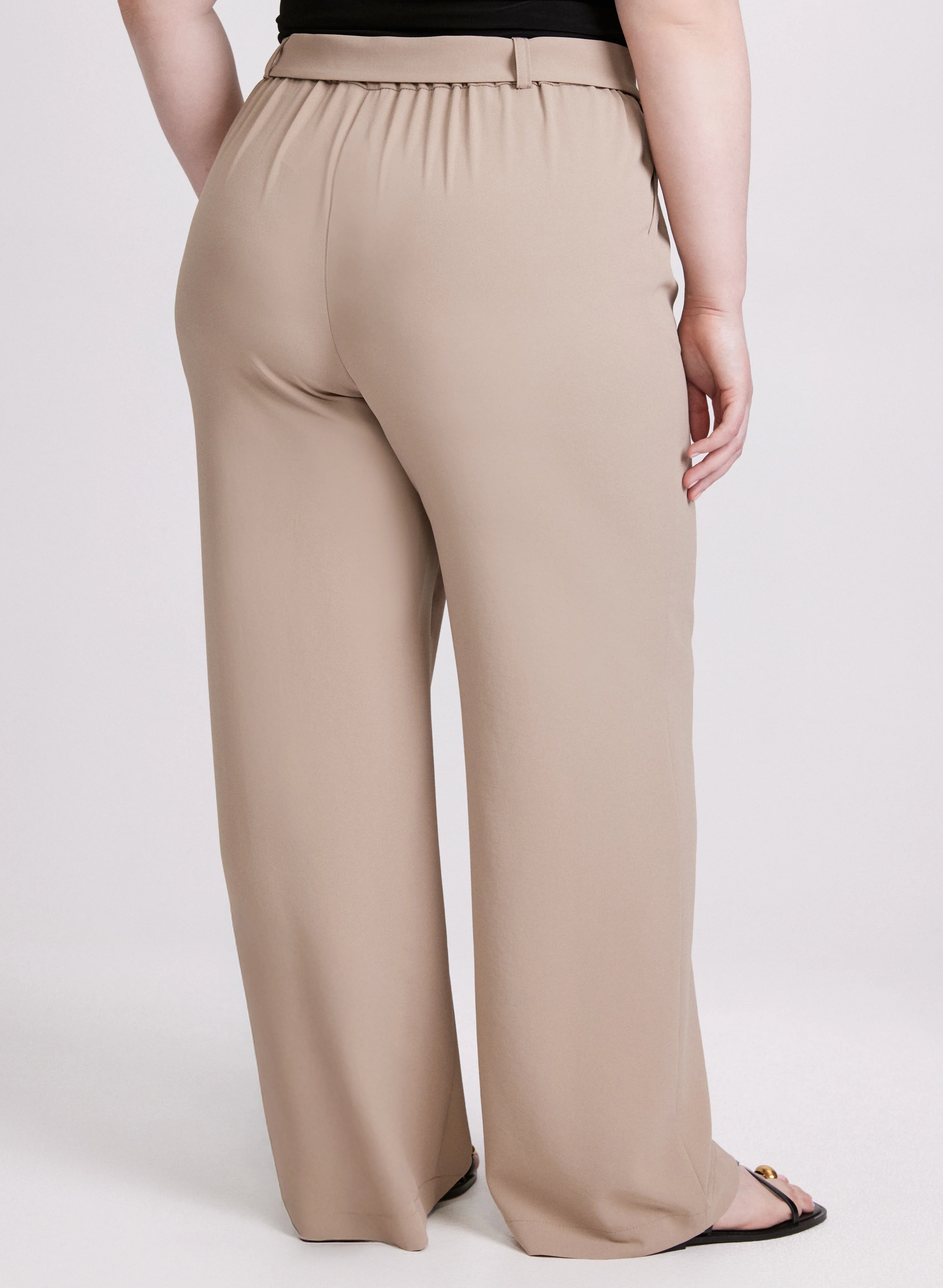 Joseph Ribkoff - Belted Wide-Leg Pants - Image 4