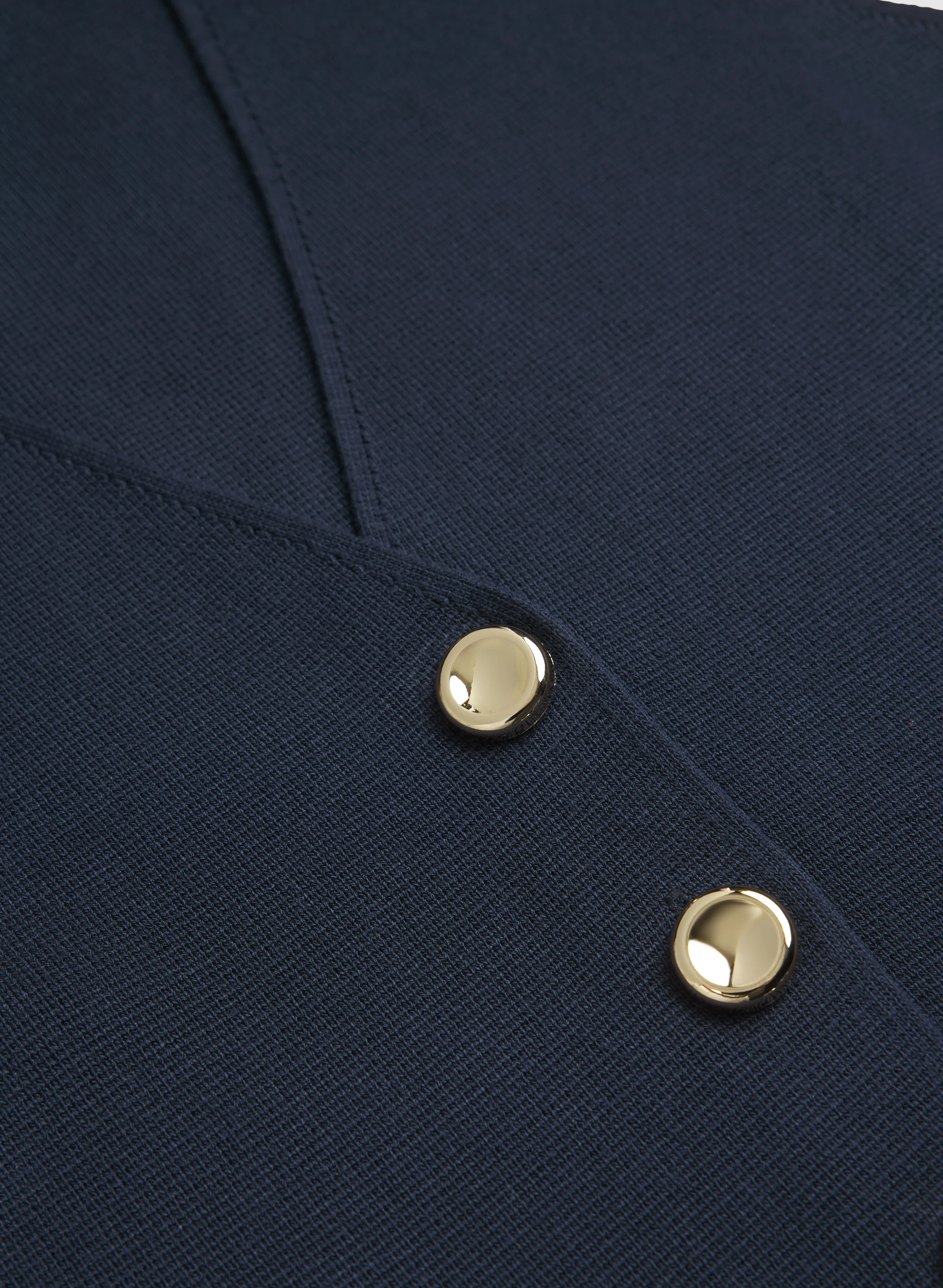 Knit Button-Down Vest - Image 7