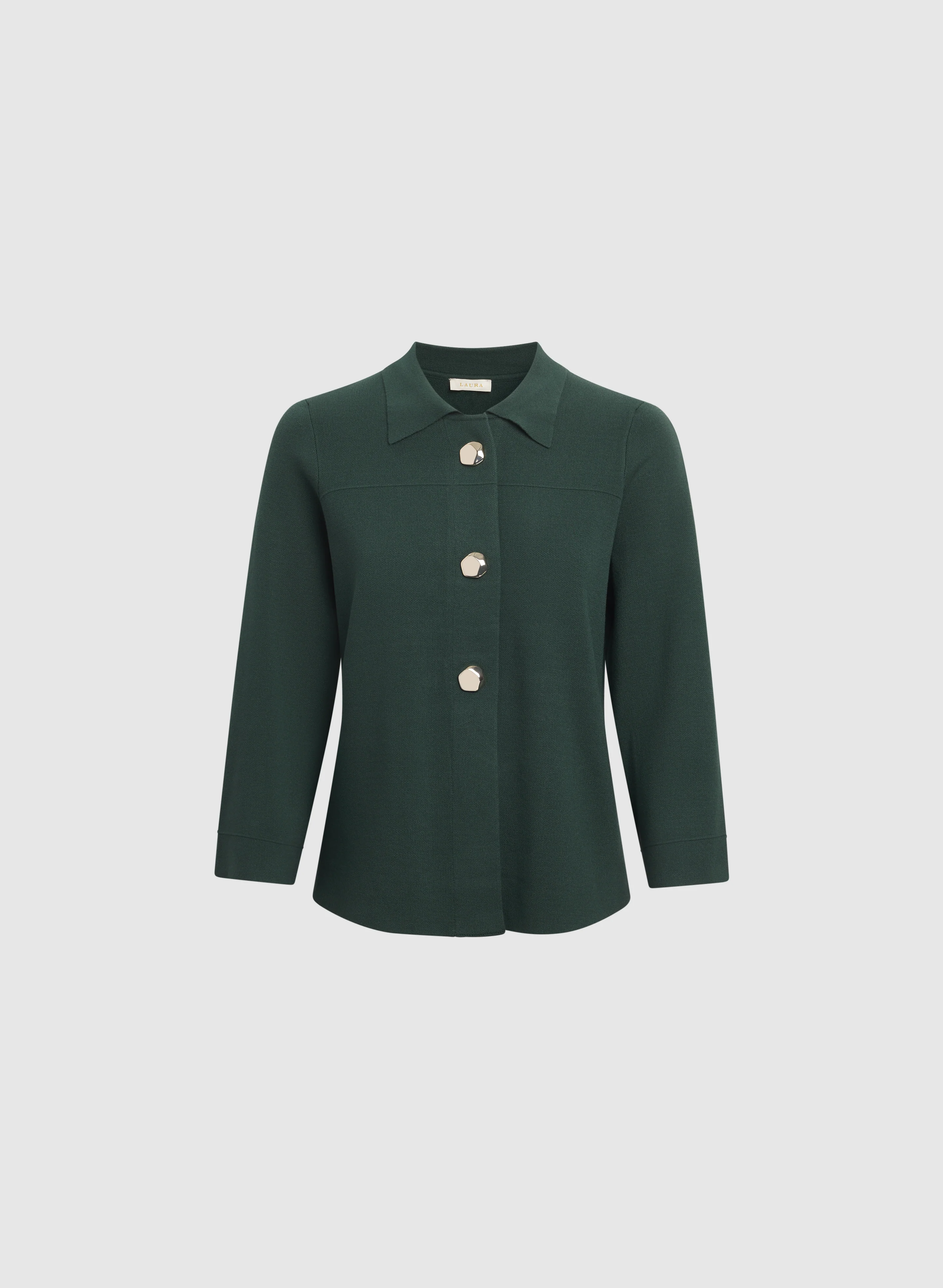 Knit Half-Button Sweater - Image 6