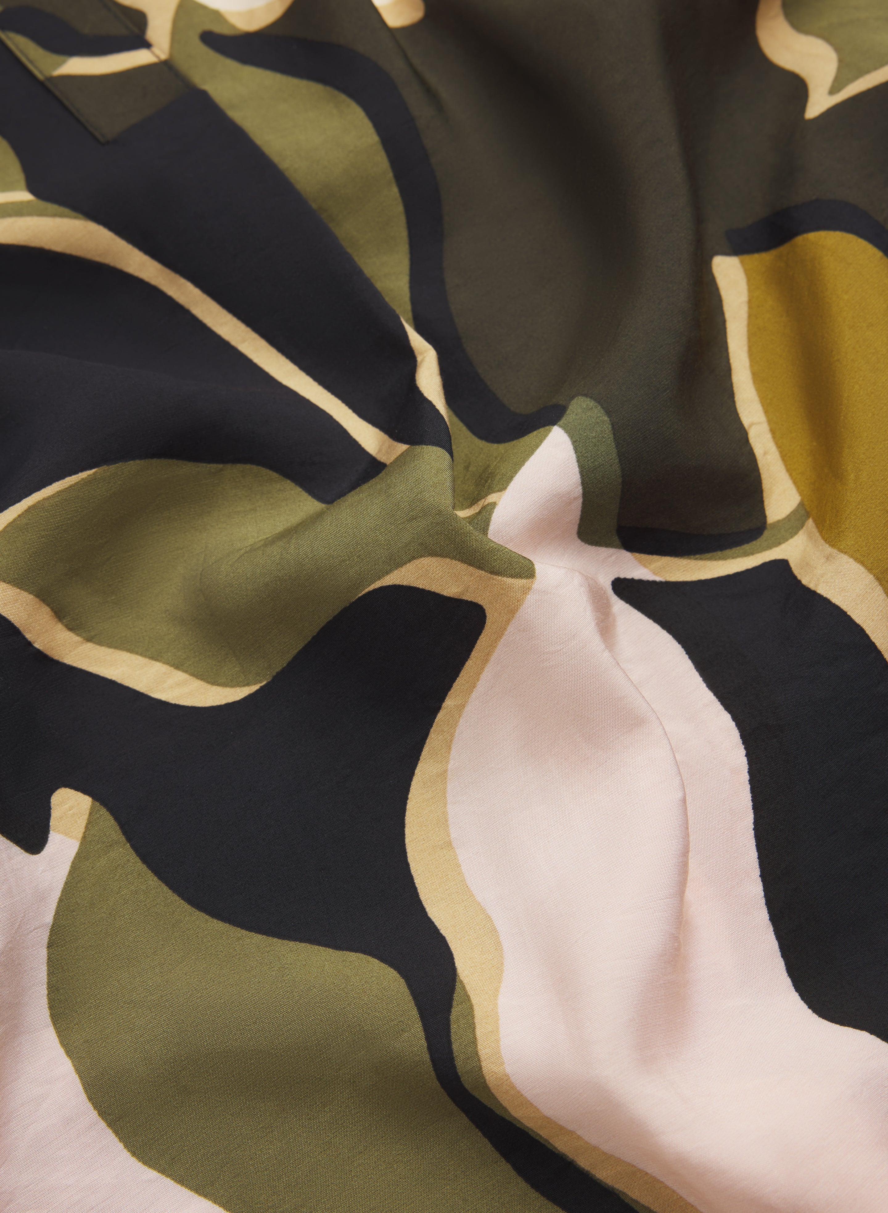 Leaf Print Dress - Image 8