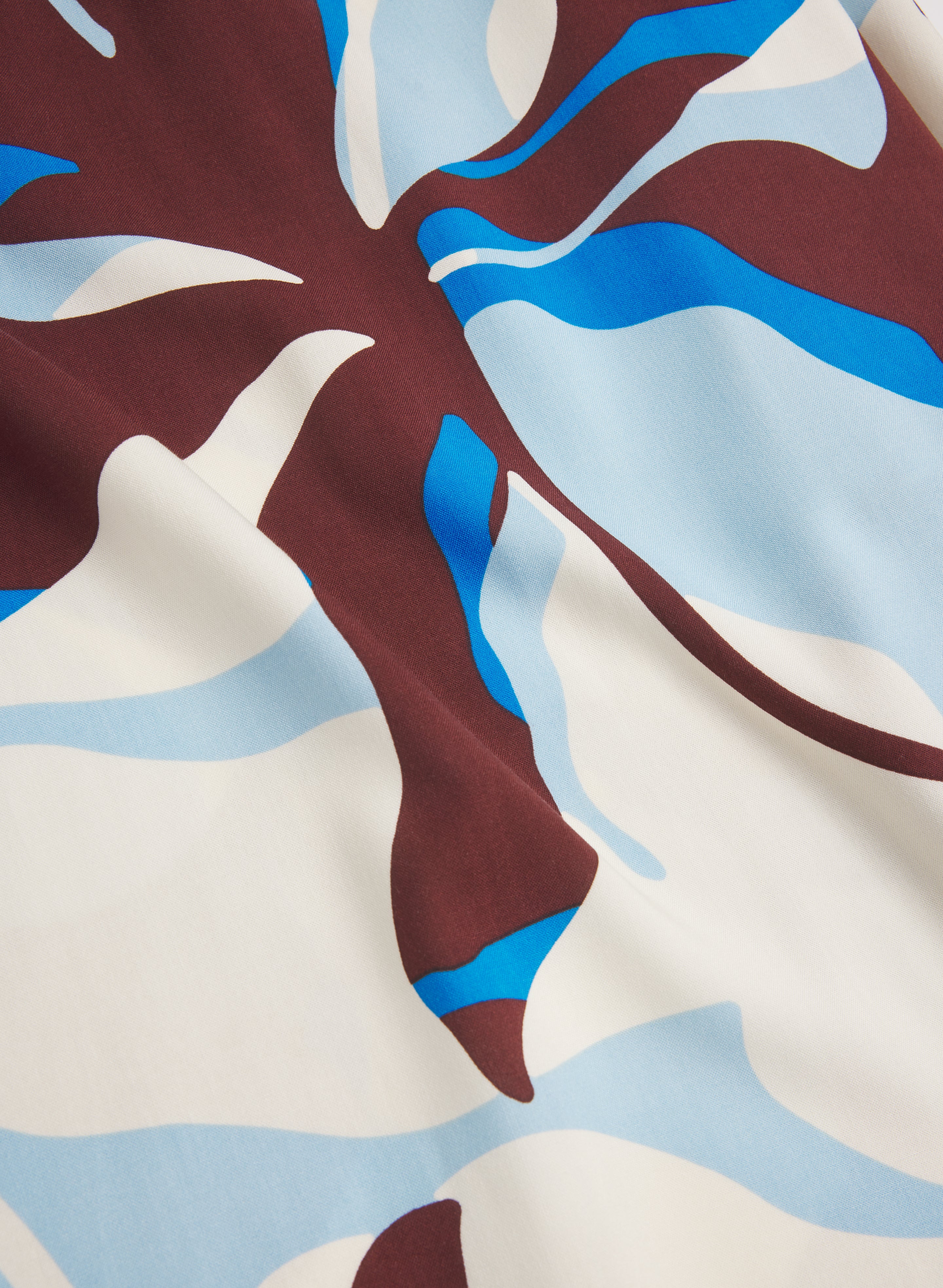 Leaf Print Maxi Dress - Image 8