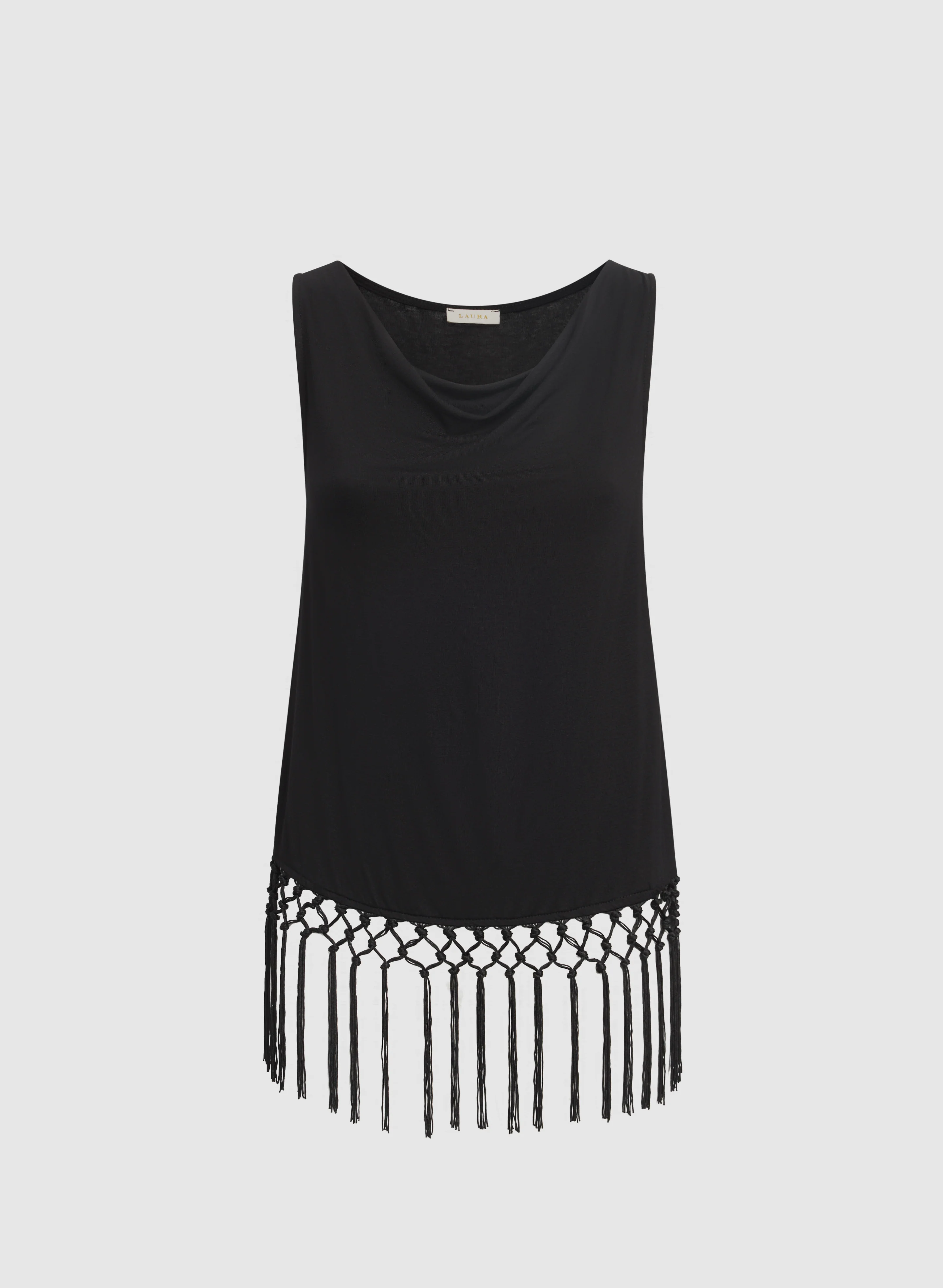 Macrame Hem Tank Top - Image 6
