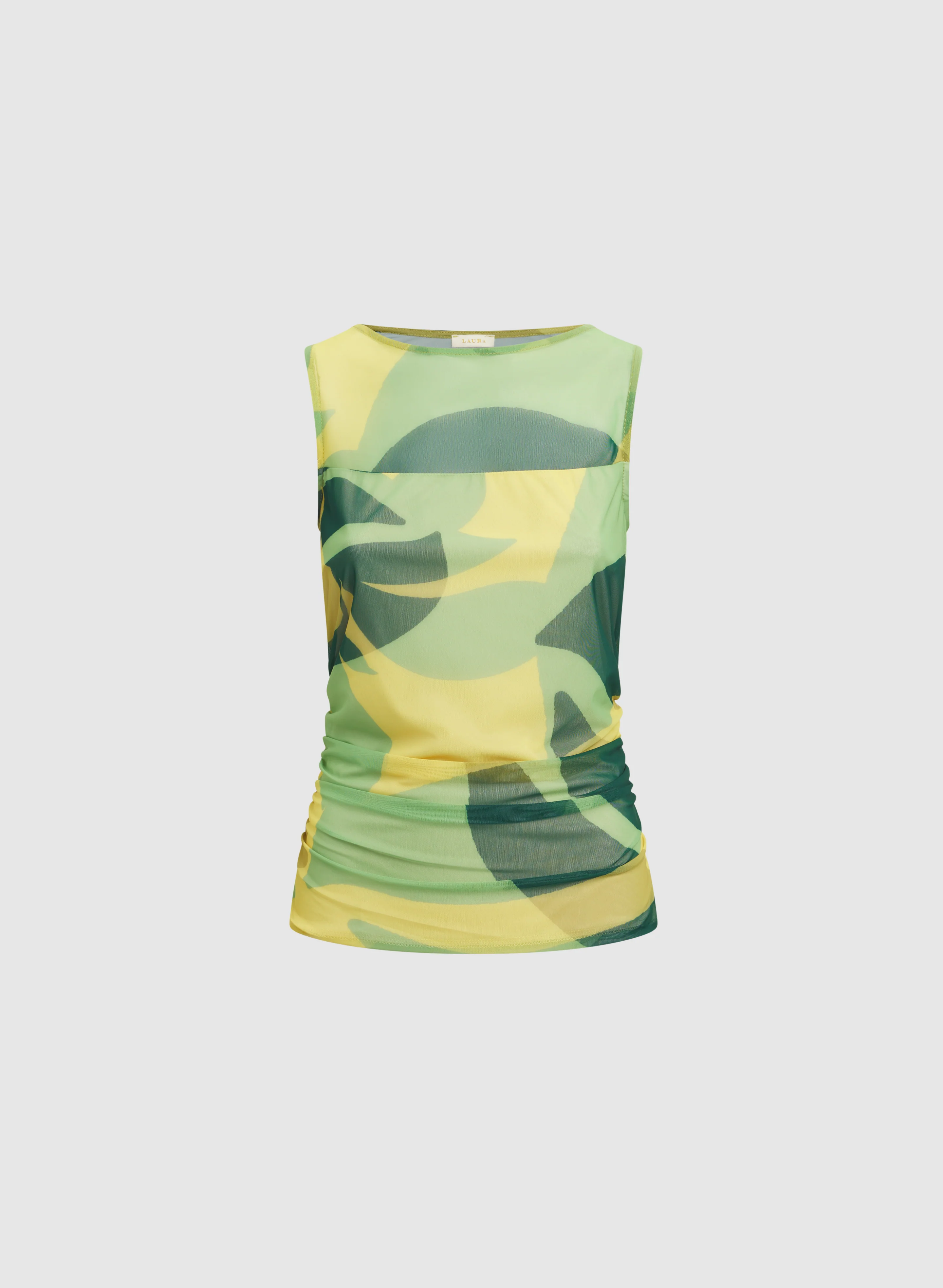 Mesh Abstract Tank Top - Image 6