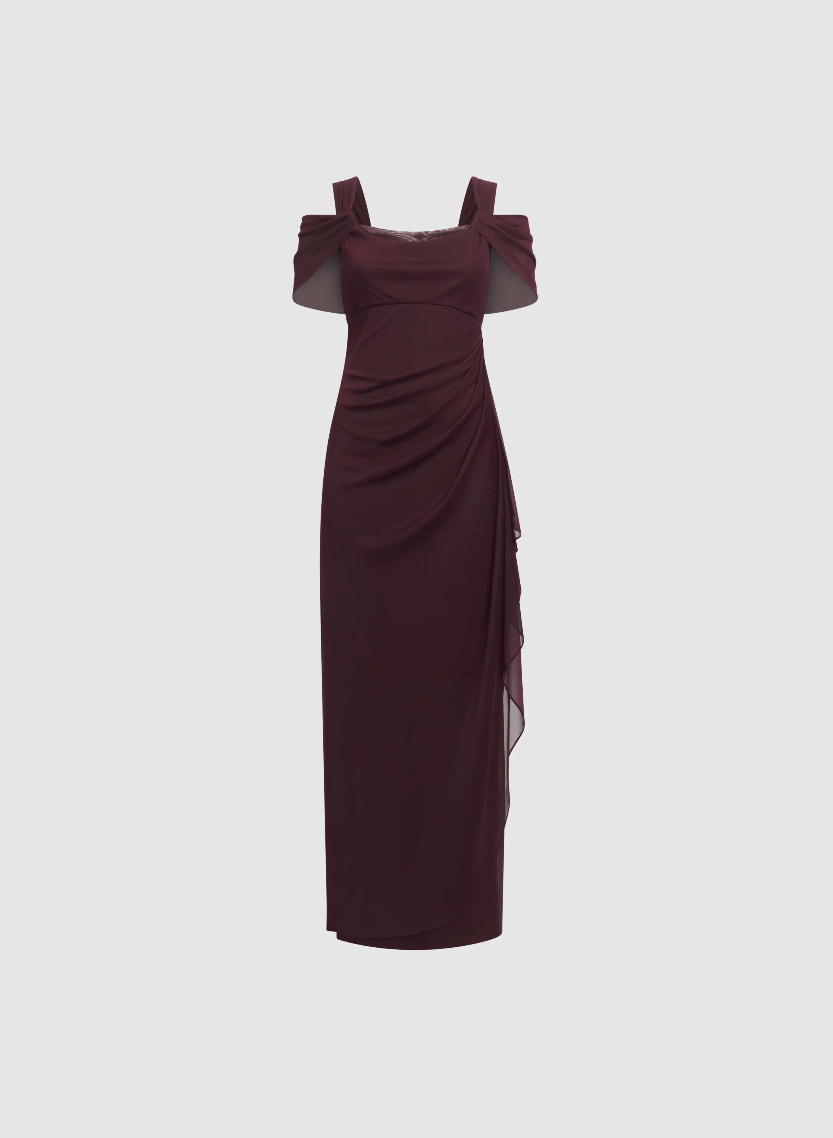 Mesh Cowl Neck Dress - Image 6