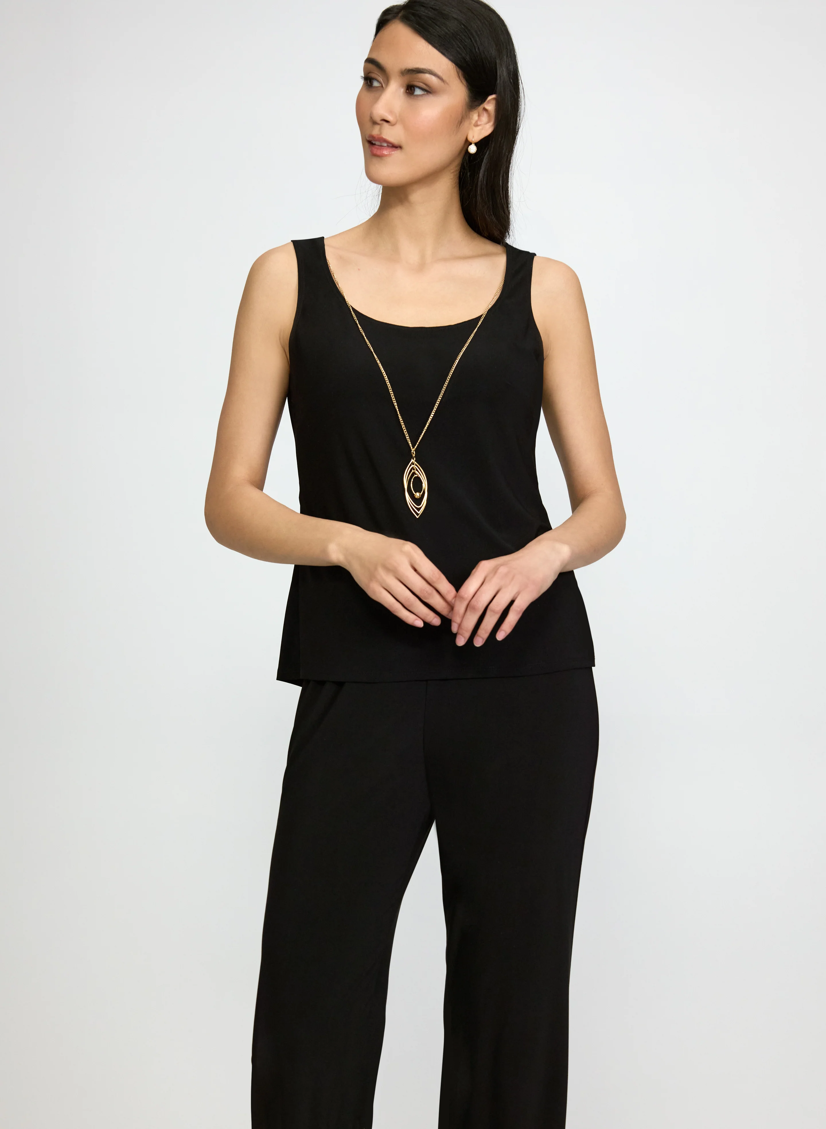 Mesh Jacket, Top & Pants Set - Image 4