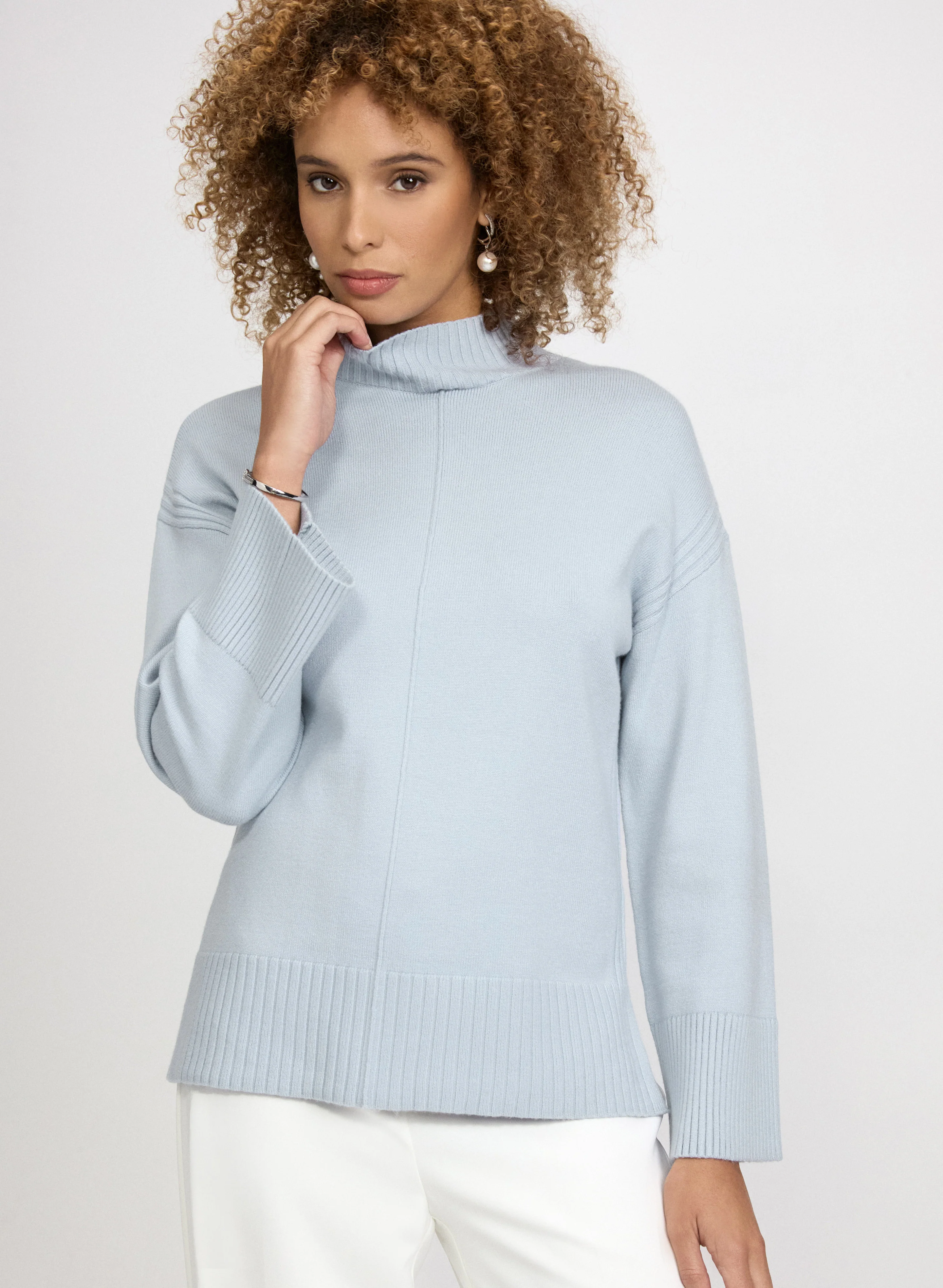 Mock Neck Sweater