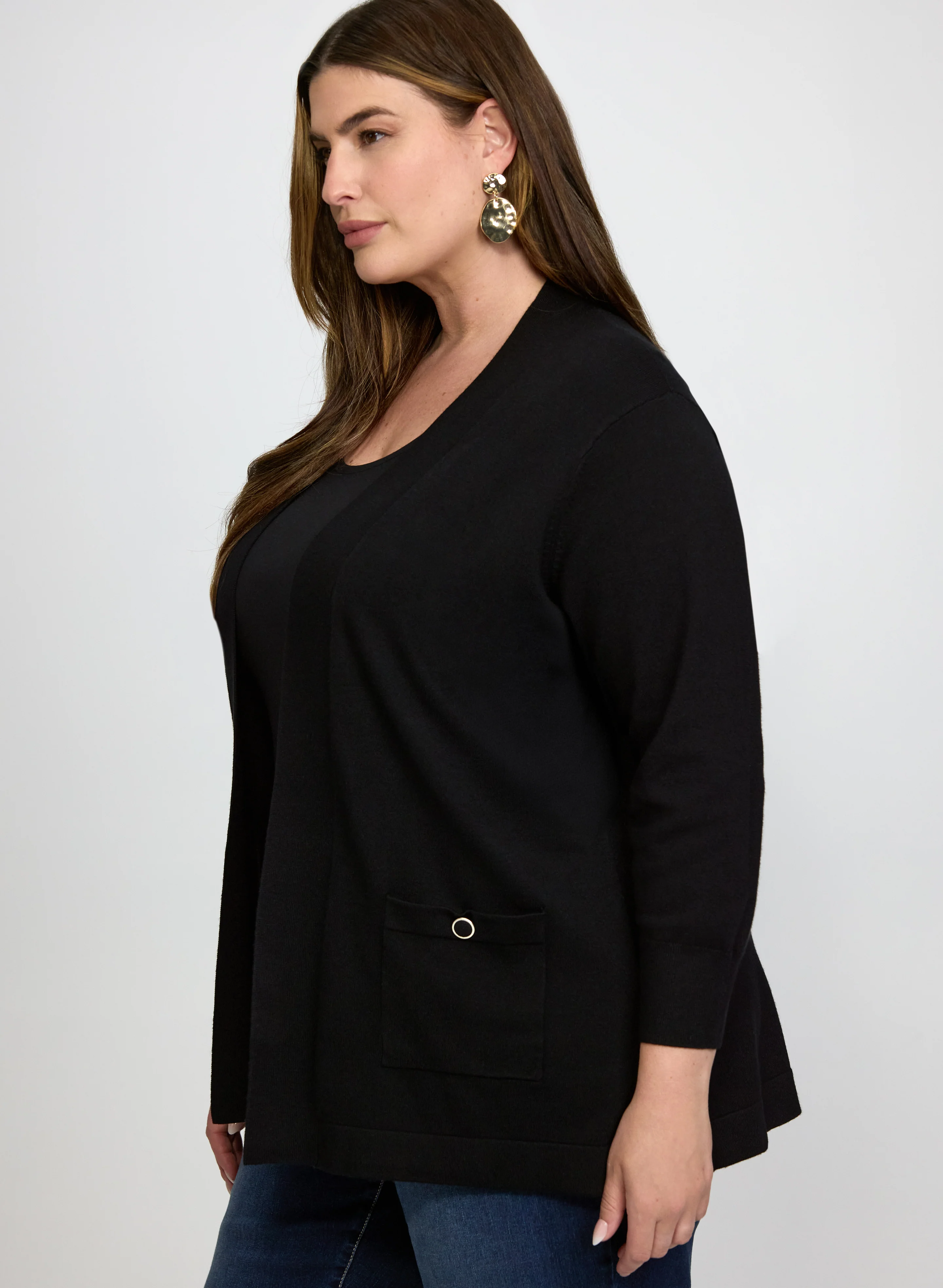 Open Front Cardigan - Image 2