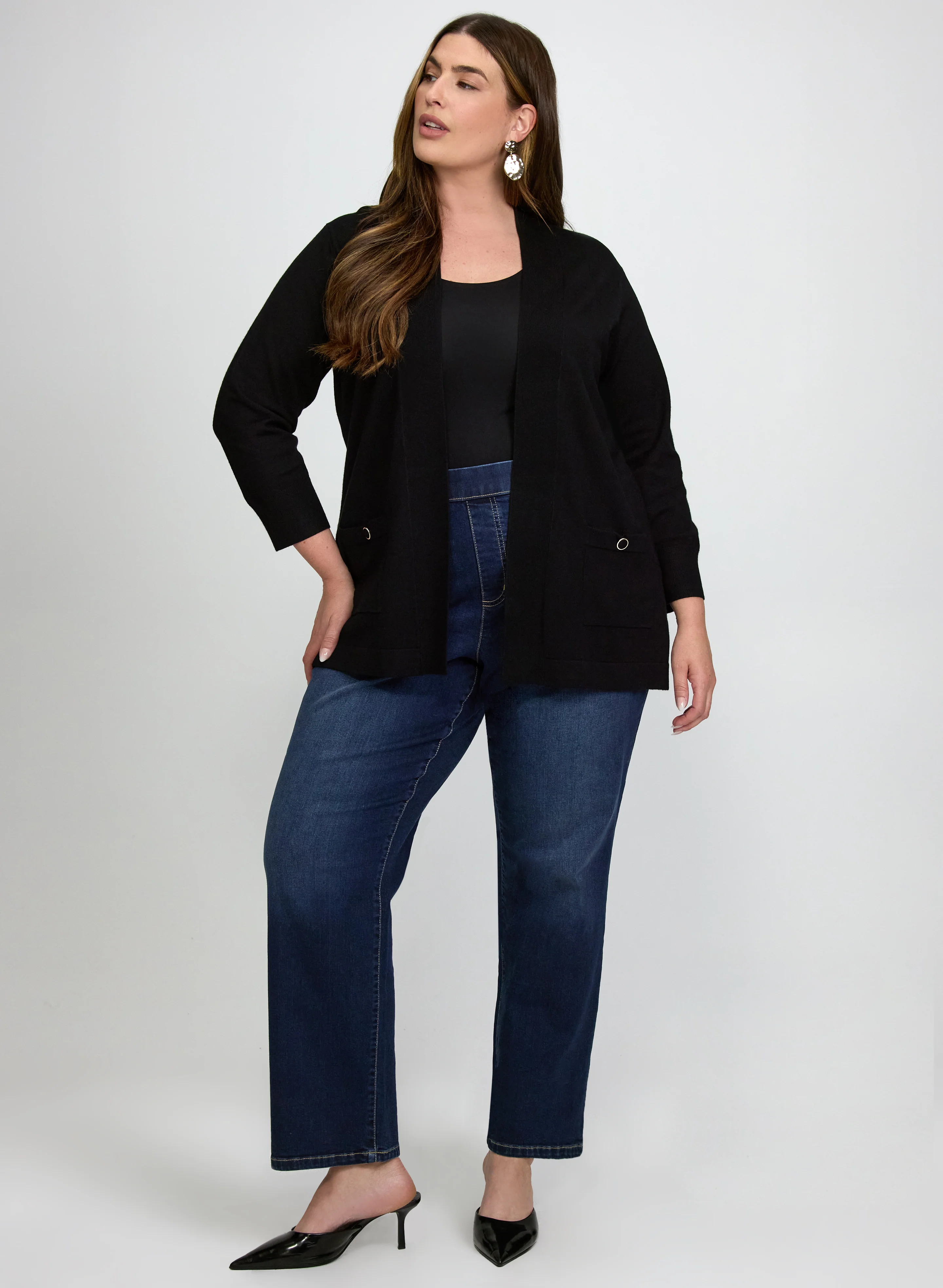 Open Front Cardigan - Image 4