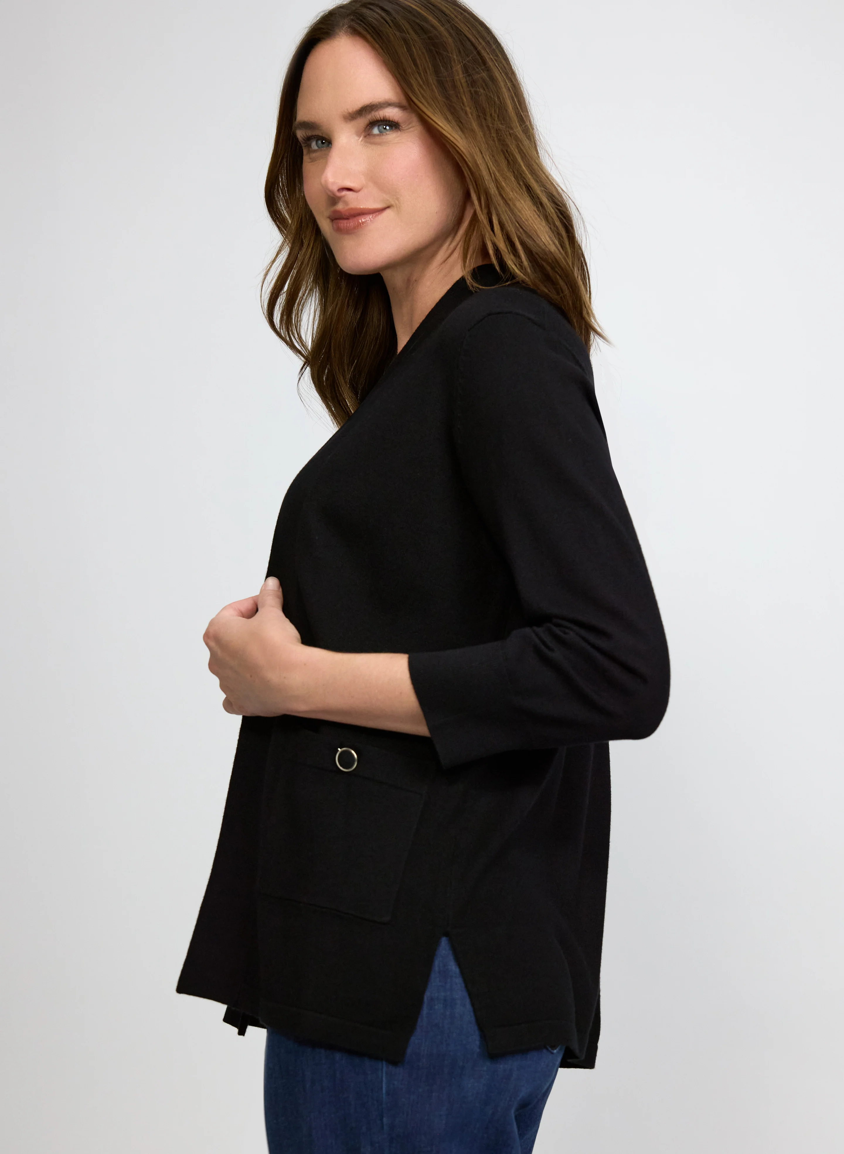 Open Front Cardigan - Image 2