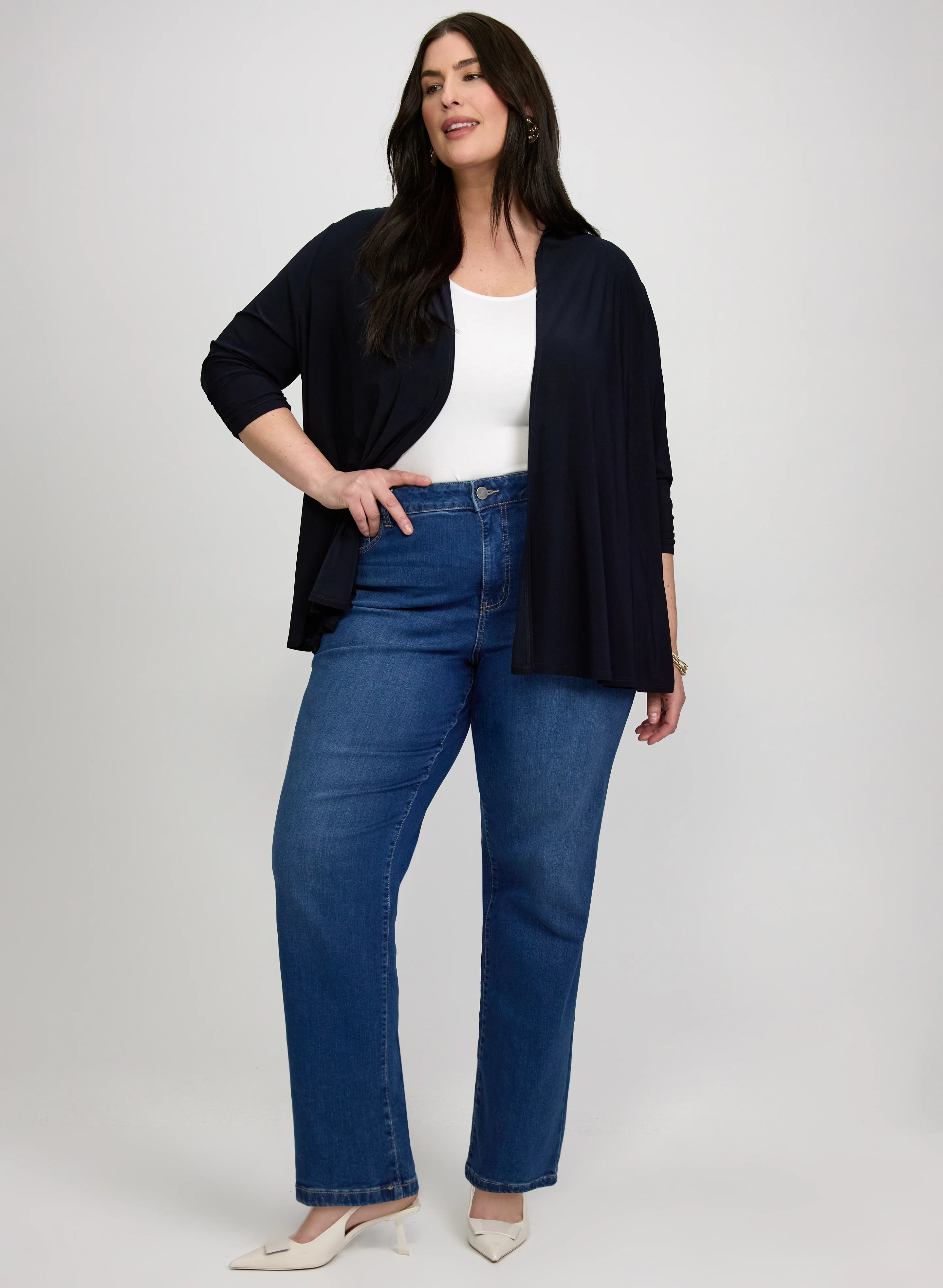 Open-Front Cardigan - Image 3