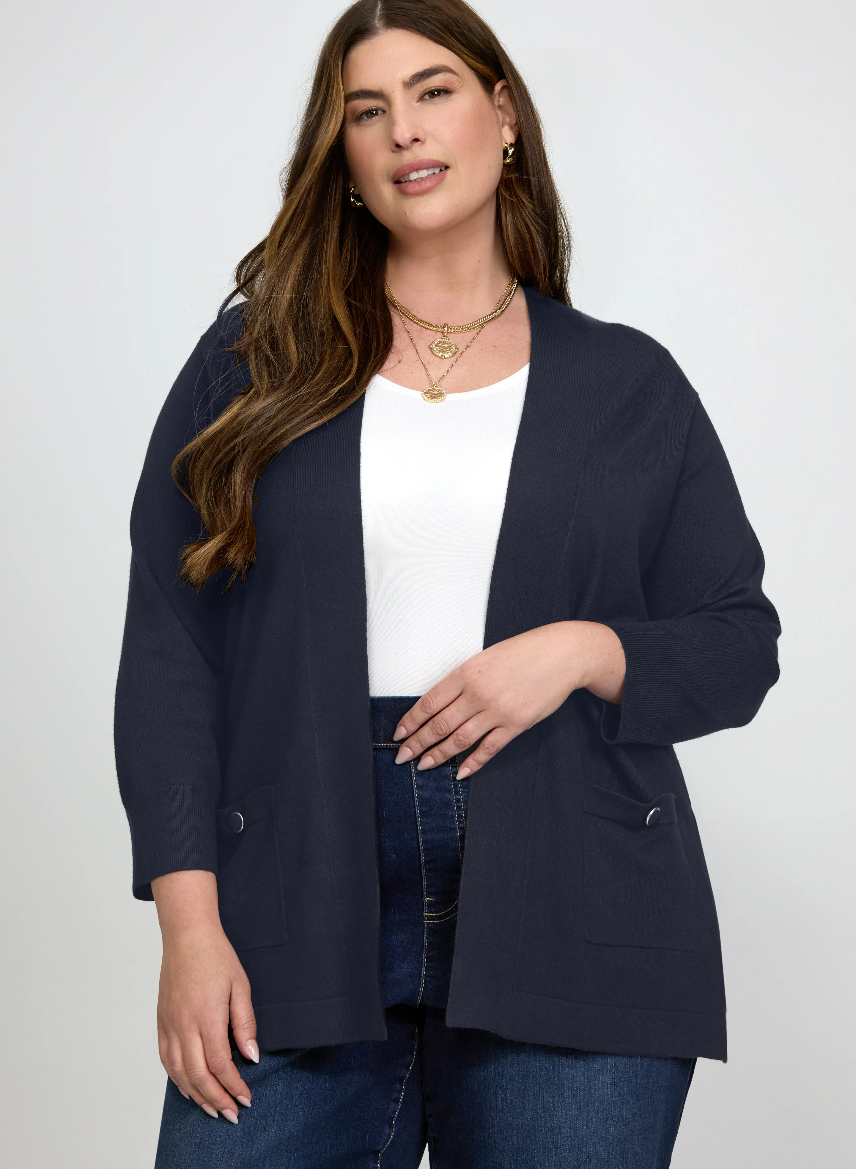 Open Front Cardigan