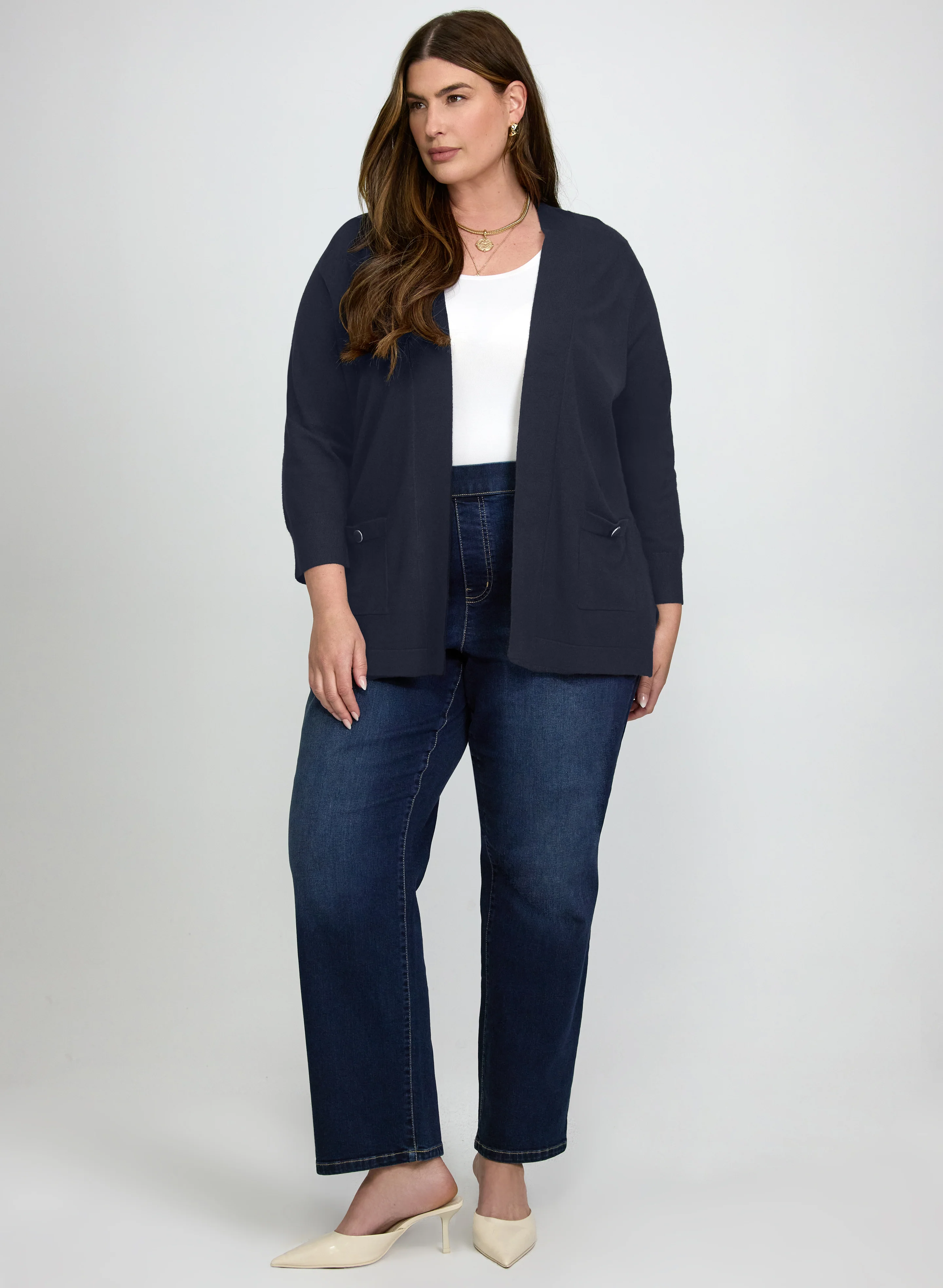 Open Front Cardigan - Image 4