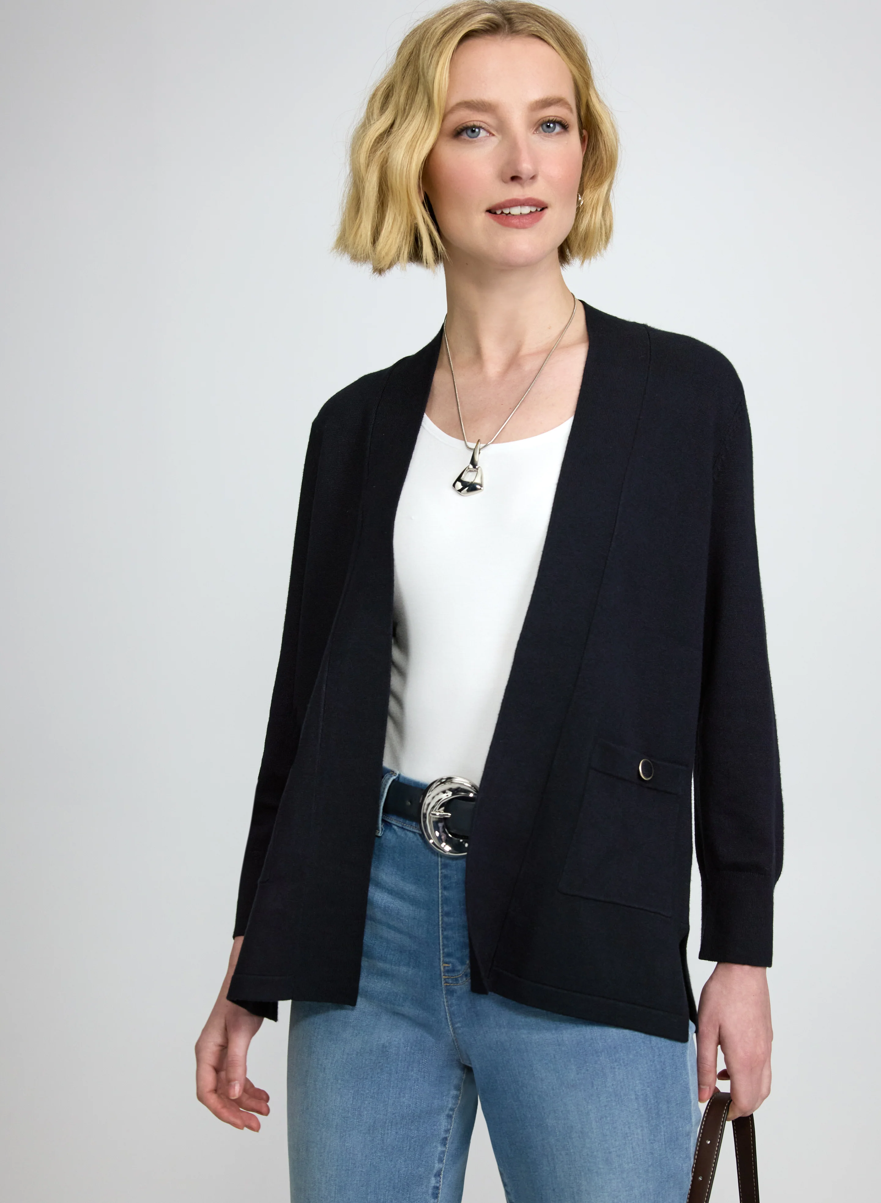 Open Front Cardigan