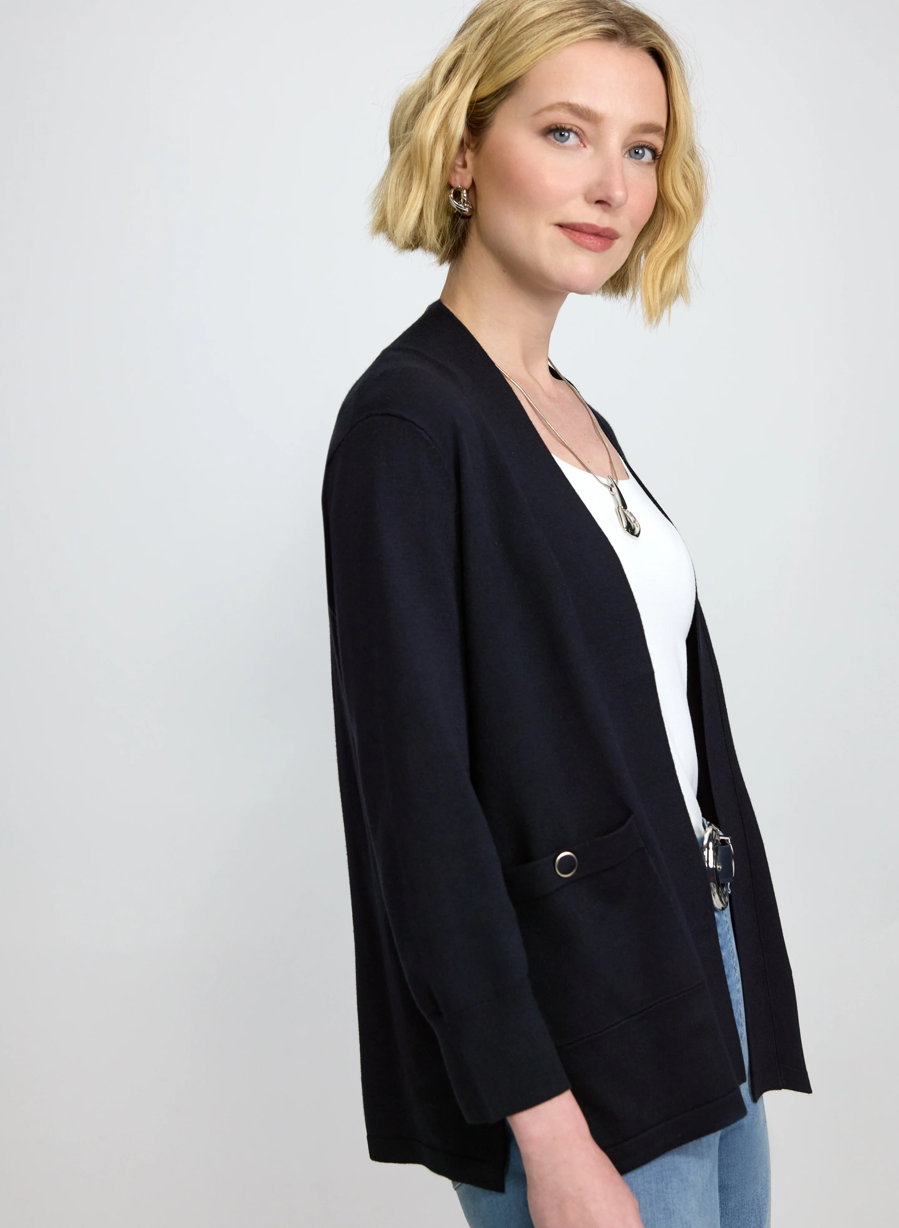 Open Front Cardigan - Image 2
