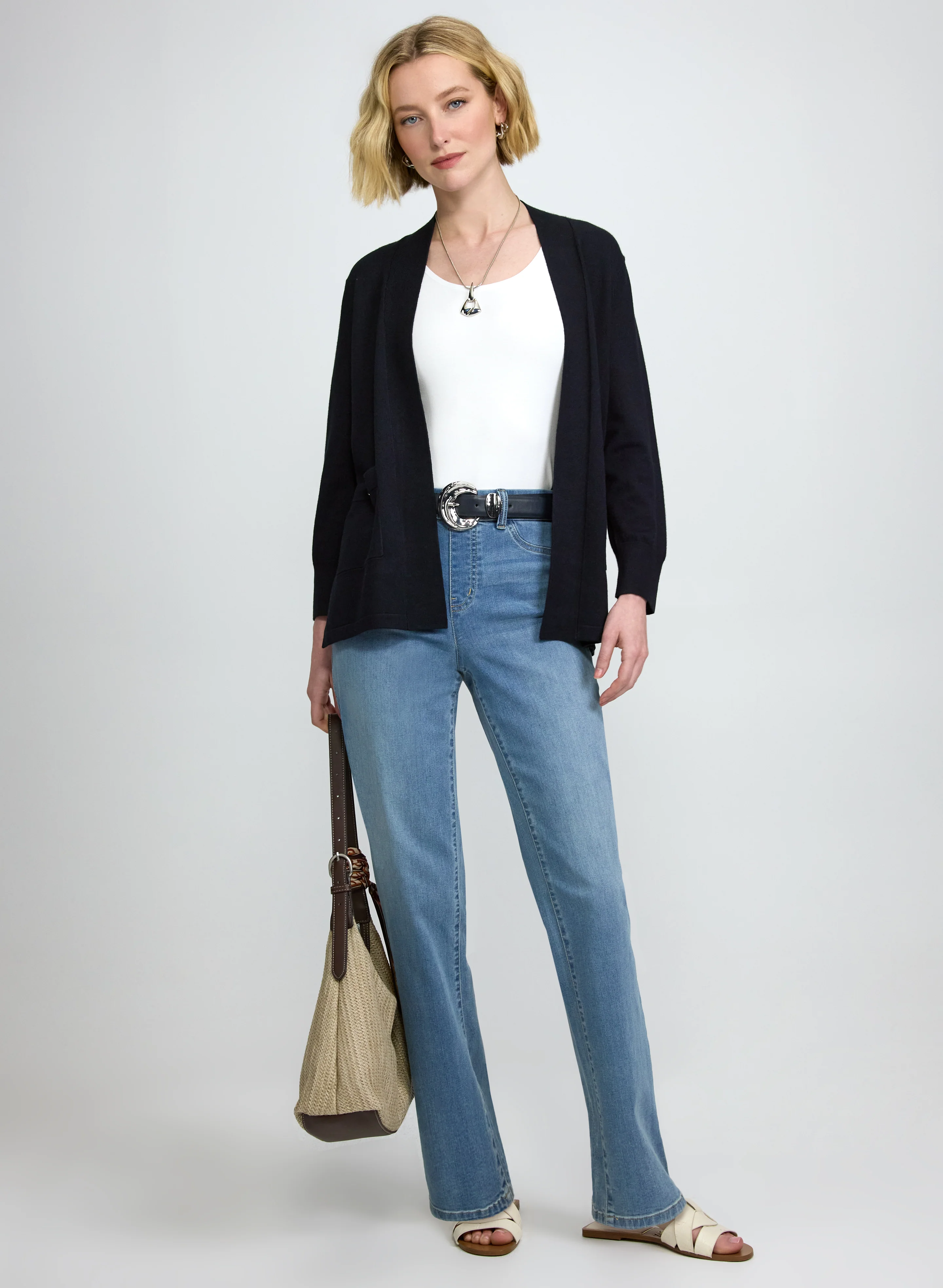 Open Front Cardigan - Image 4