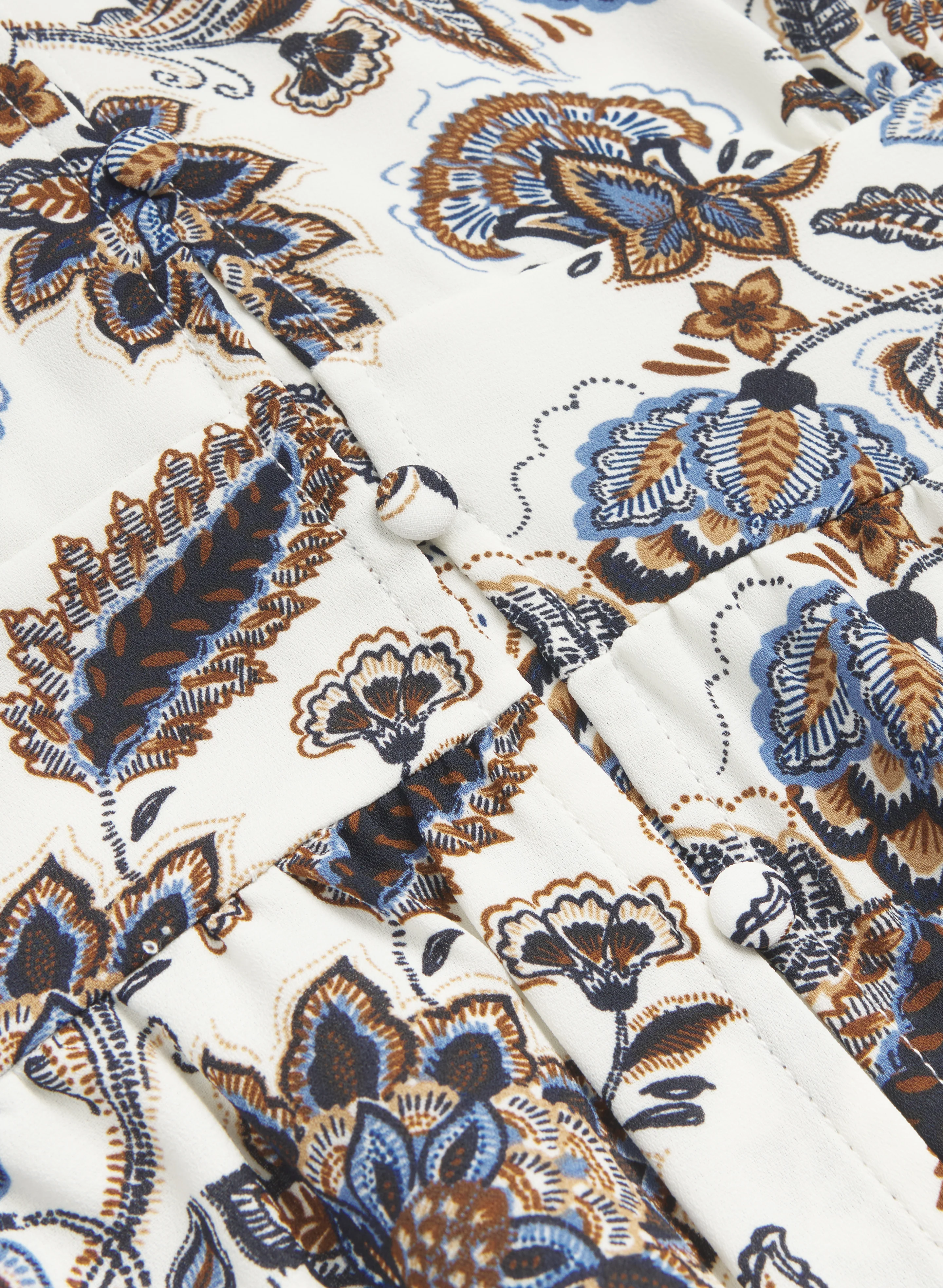 Paisley Button-Down Blouse - Image 7