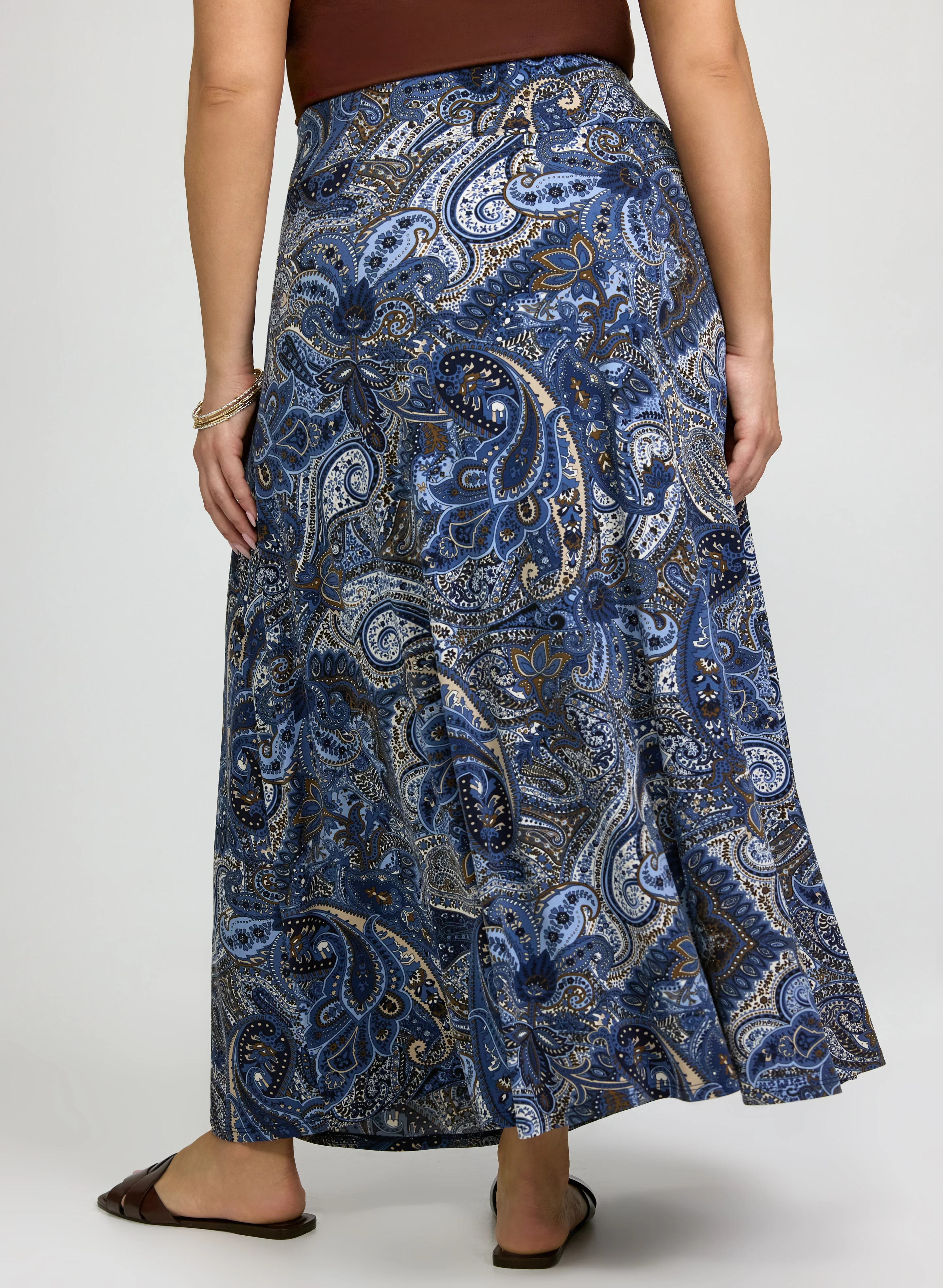 Paisley Maxi Skirt - Image 2