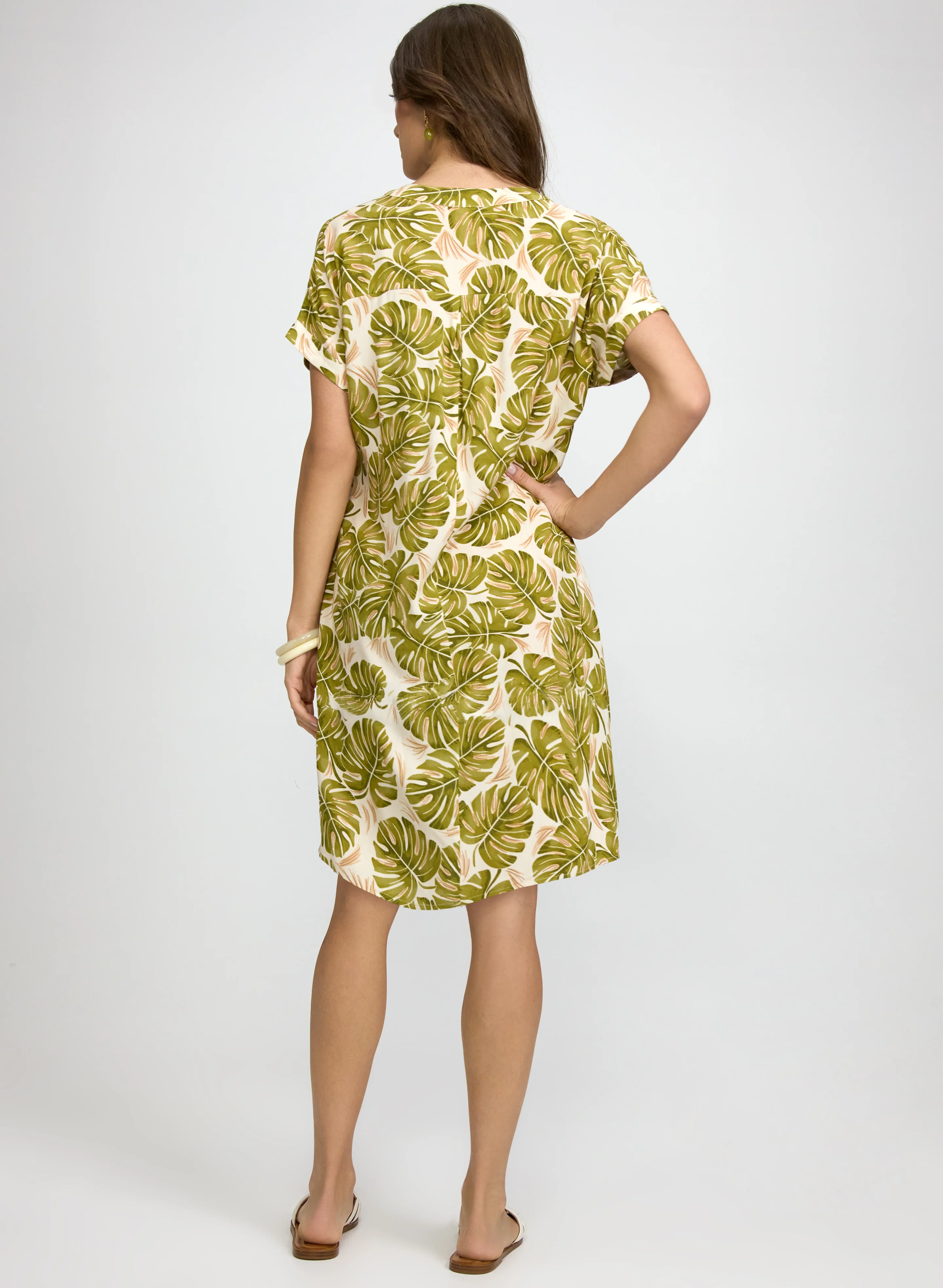 Palm Leaf Dress - Image 2